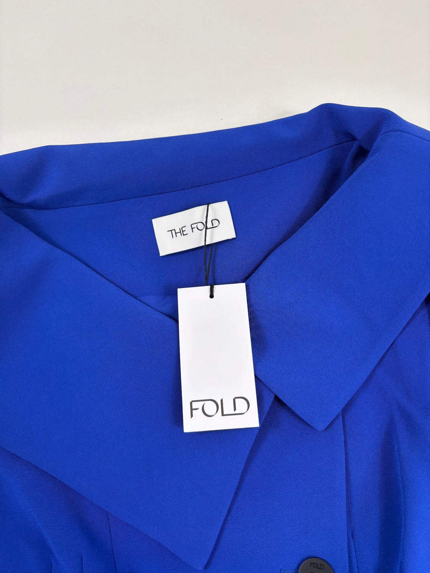 Blazer Lorelli Clever Crêpe bleu électrique – The Fold – Taille 38-7