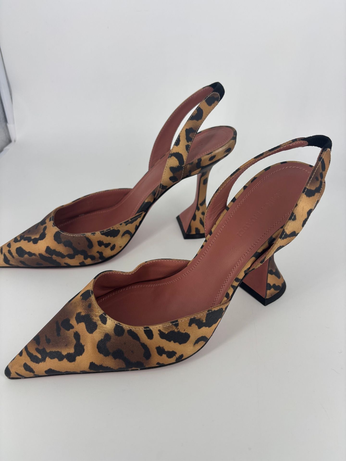 Holi 95 Leopard Pumps – Amina Muaddi – Size 37-2