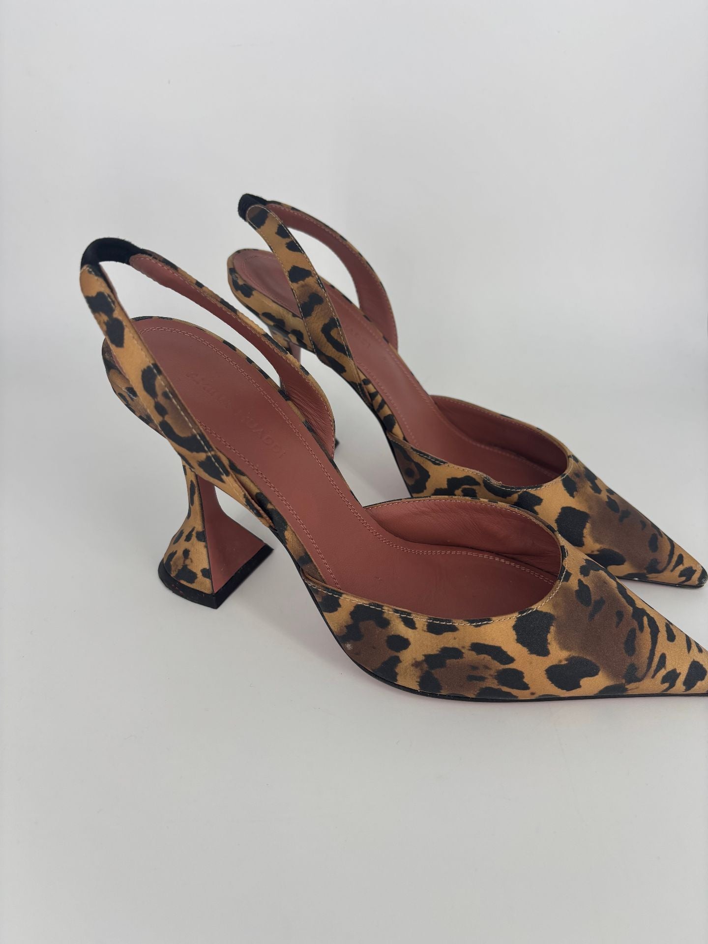 Holi 95 Leopard Pumps – Amina Muaddi – Size 37-4