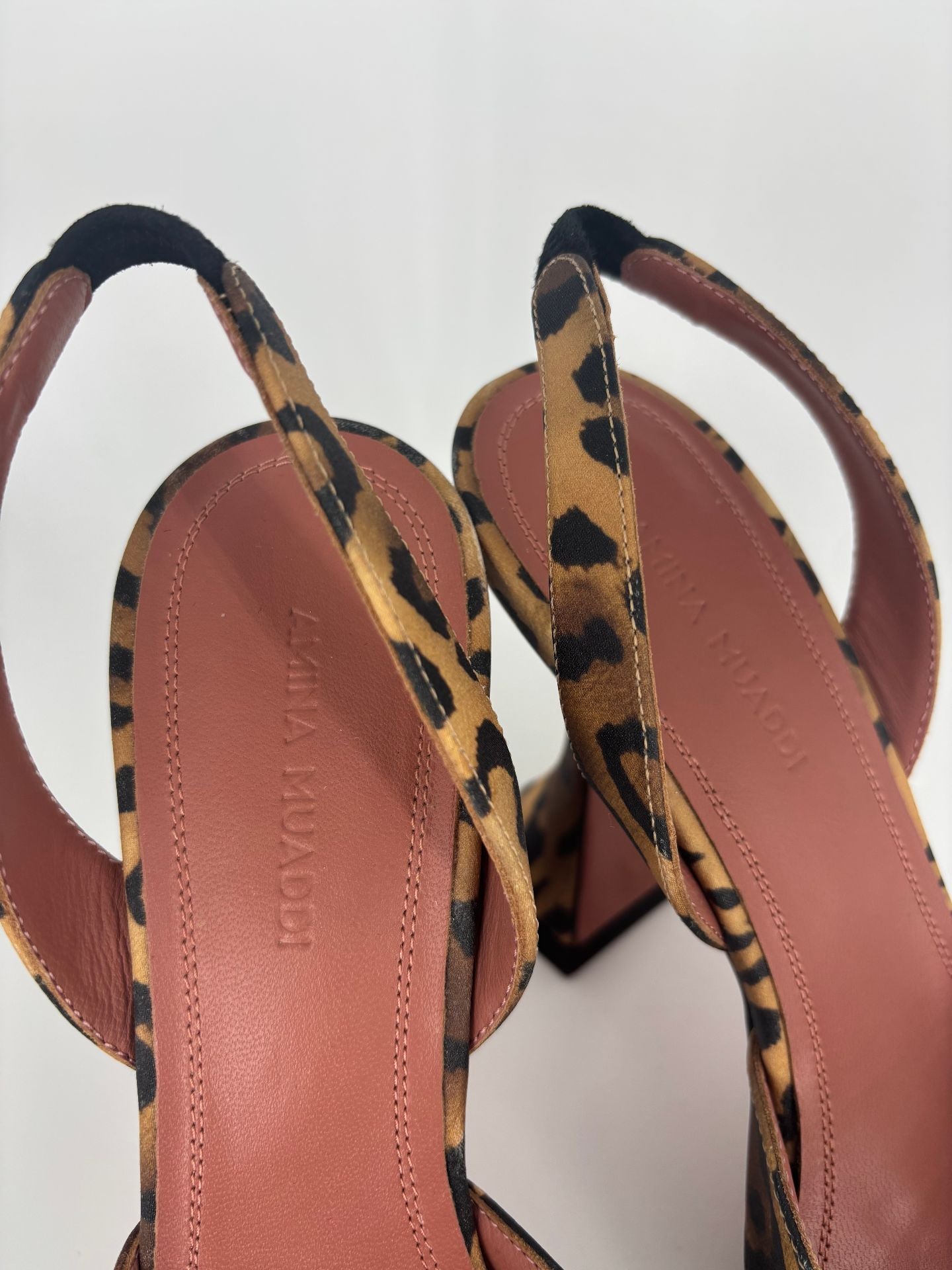Holi 95 Leopard Pumps – Amina Muaddi – Size 37-6