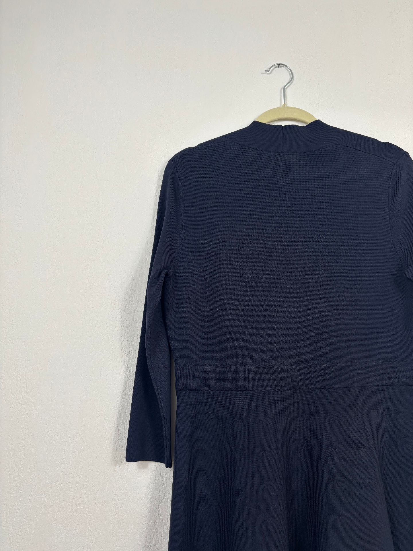 Robe The Fold London Lamont Sculpt Knit bleu marine – T.38-8