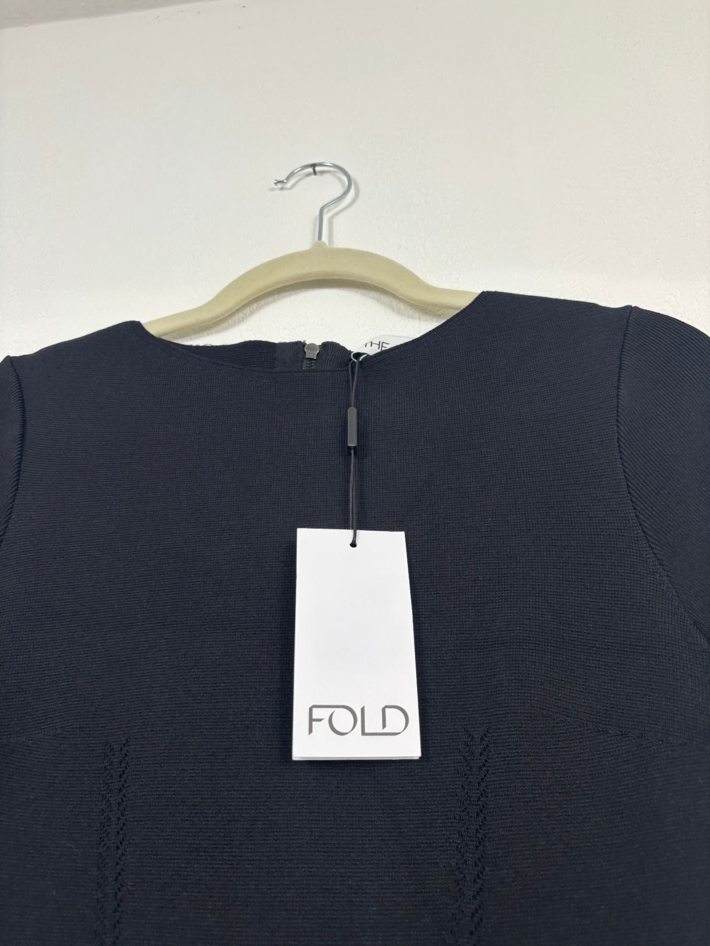 Robe The Fold London Giverny Sculpt Knit noir – T.38-6