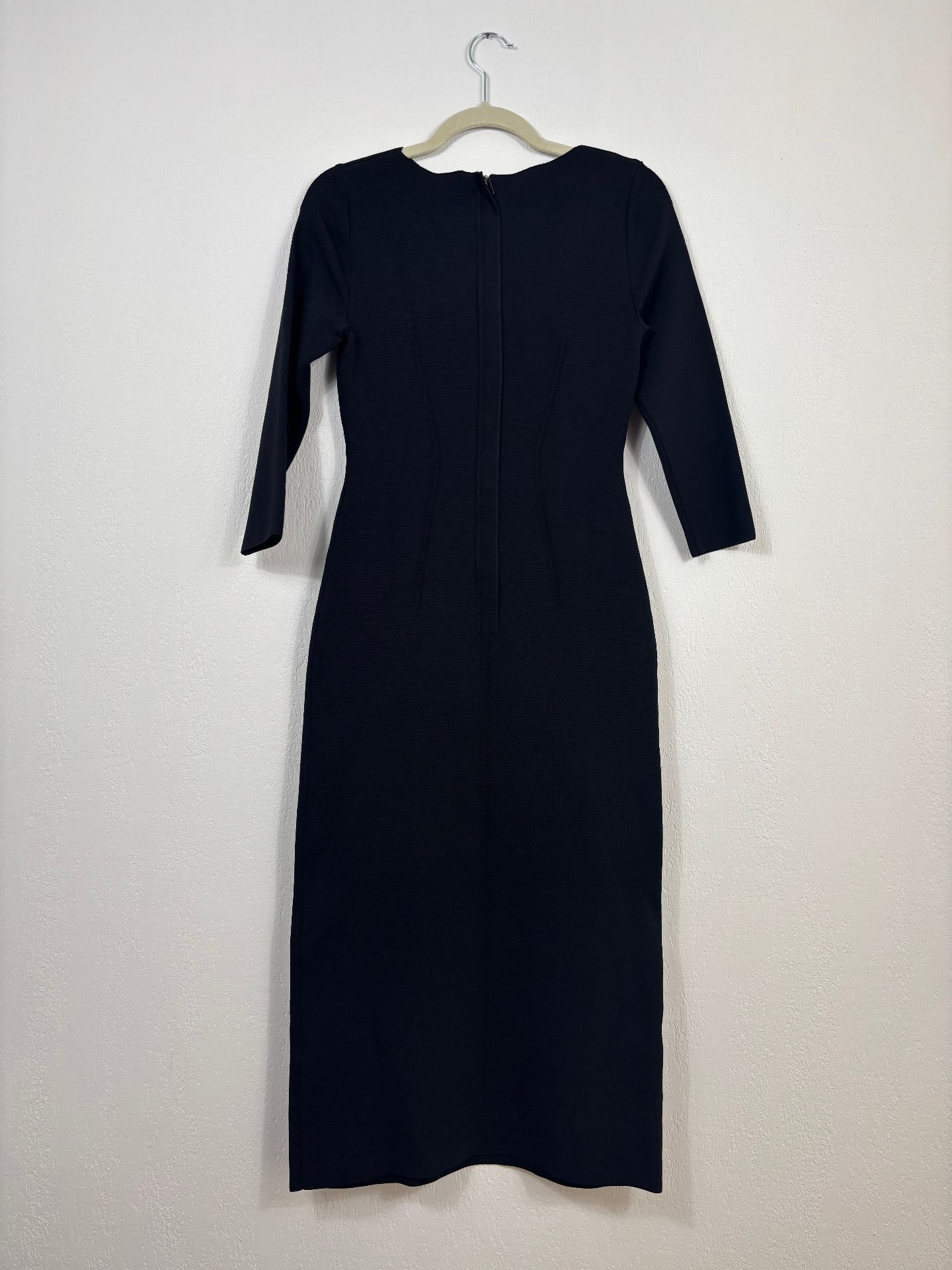 Robe The Fold London Giverny Sculpt Knit noir – T.38-8