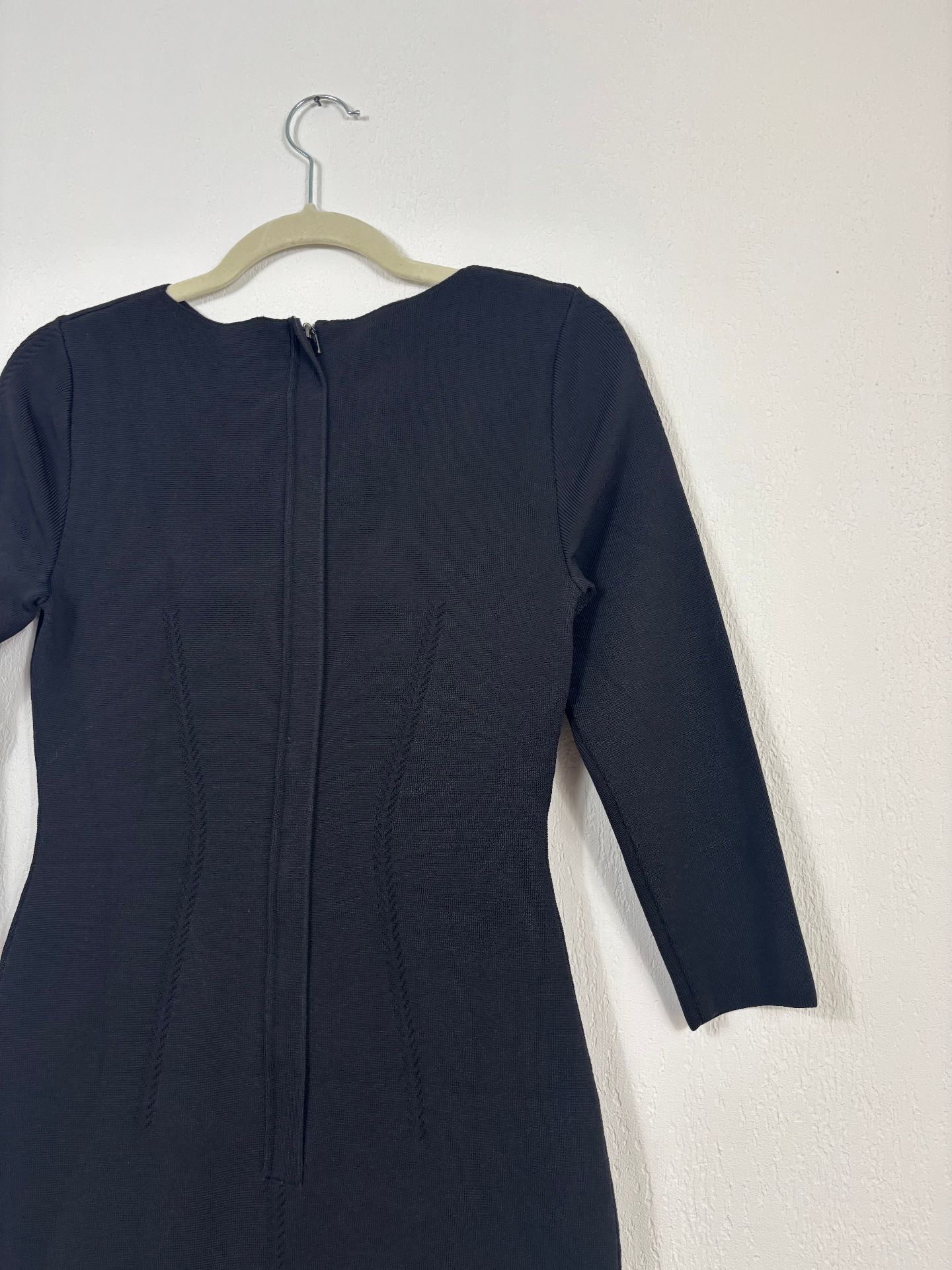 Robe The Fold London Giverny Sculpt Knit noir – T.38-9