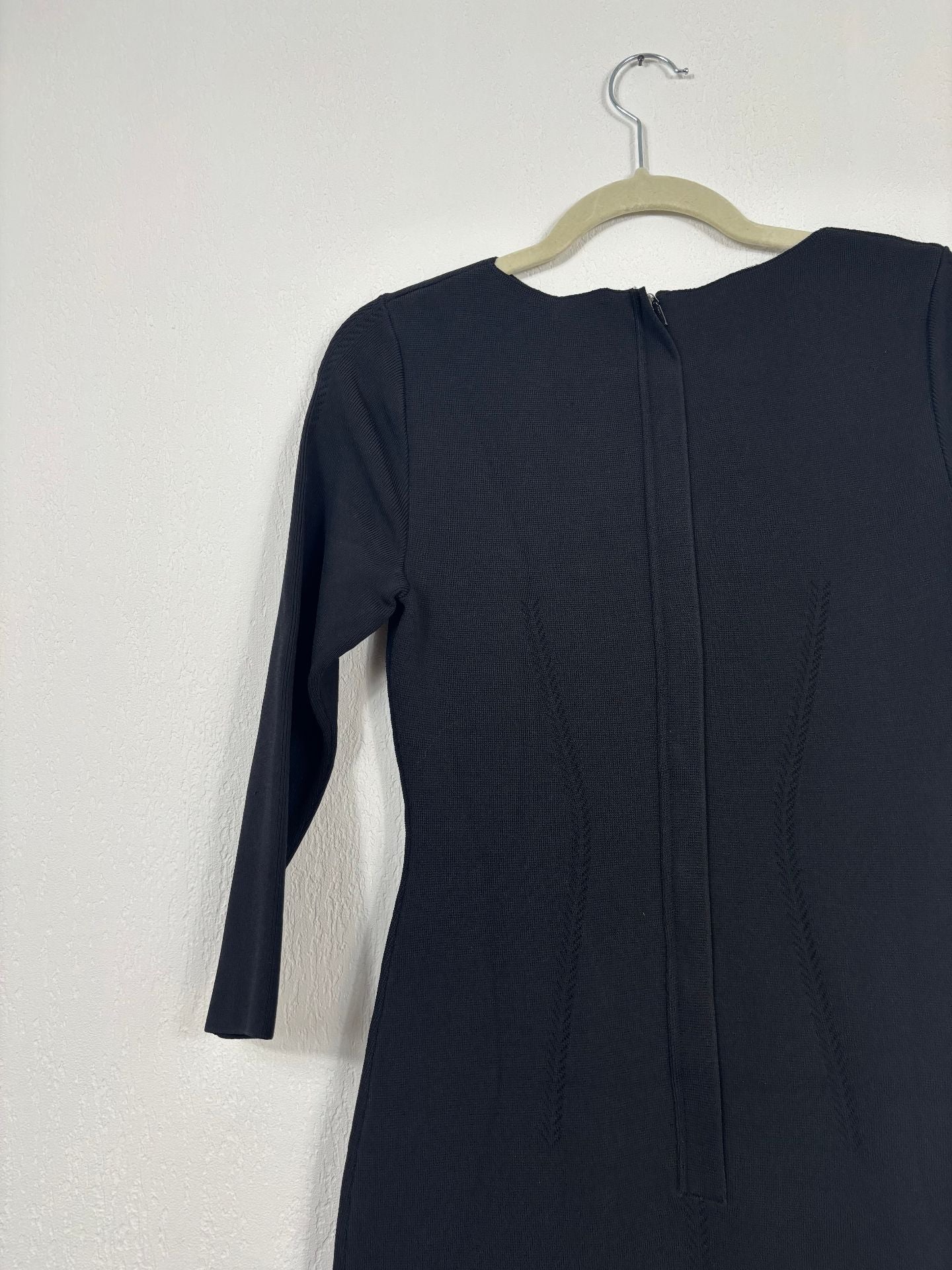 Robe The Fold London Giverny Sculpt Knit noir – T.38-10