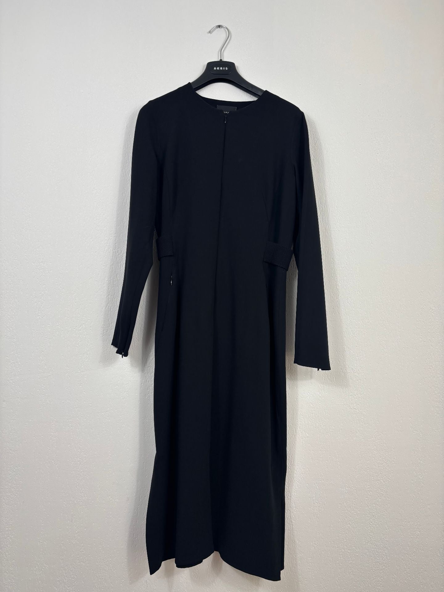 Robe Akris en laine double face noire – T.40-2