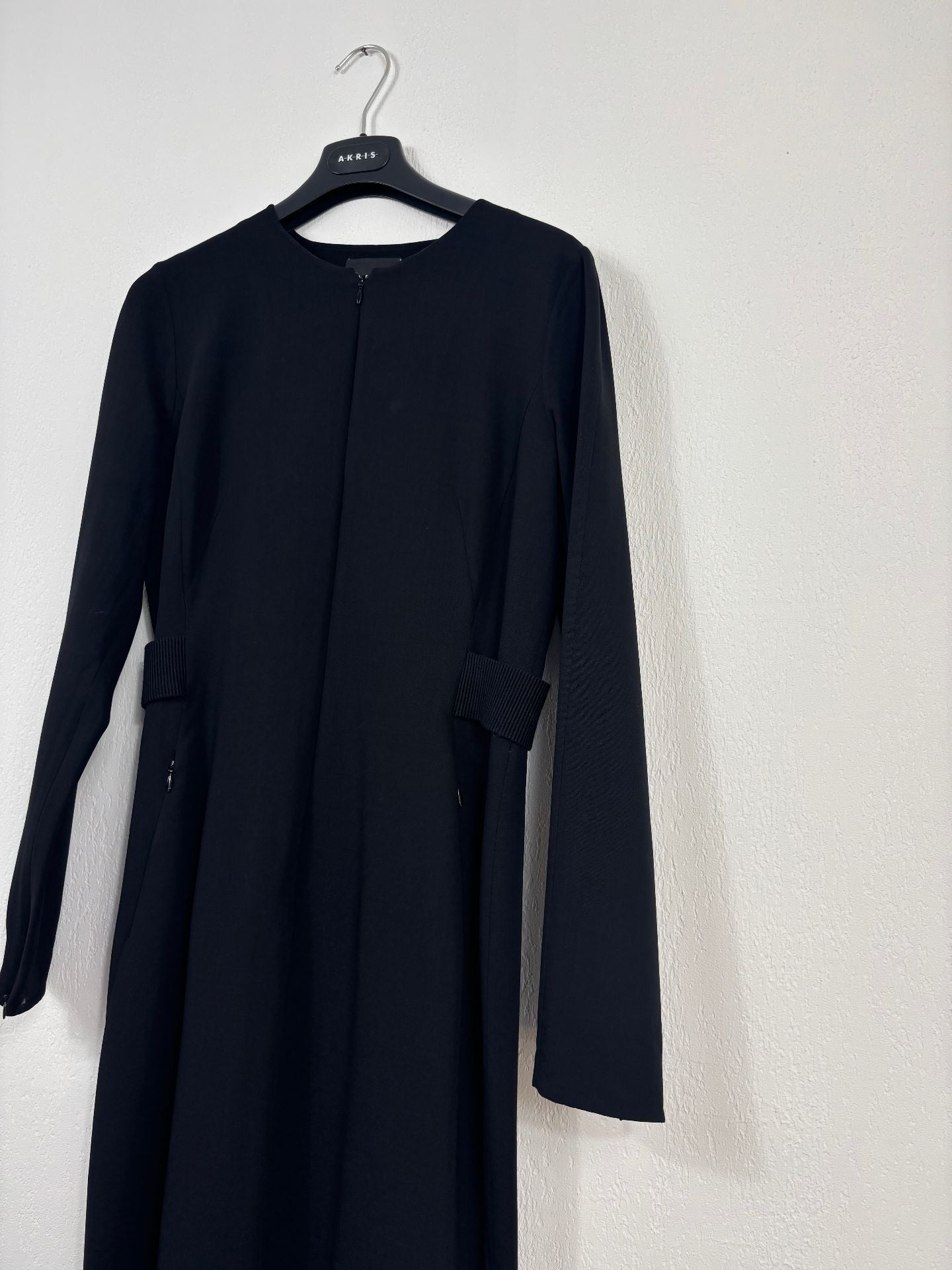 Robe Akris en laine double face noire – T.40-4