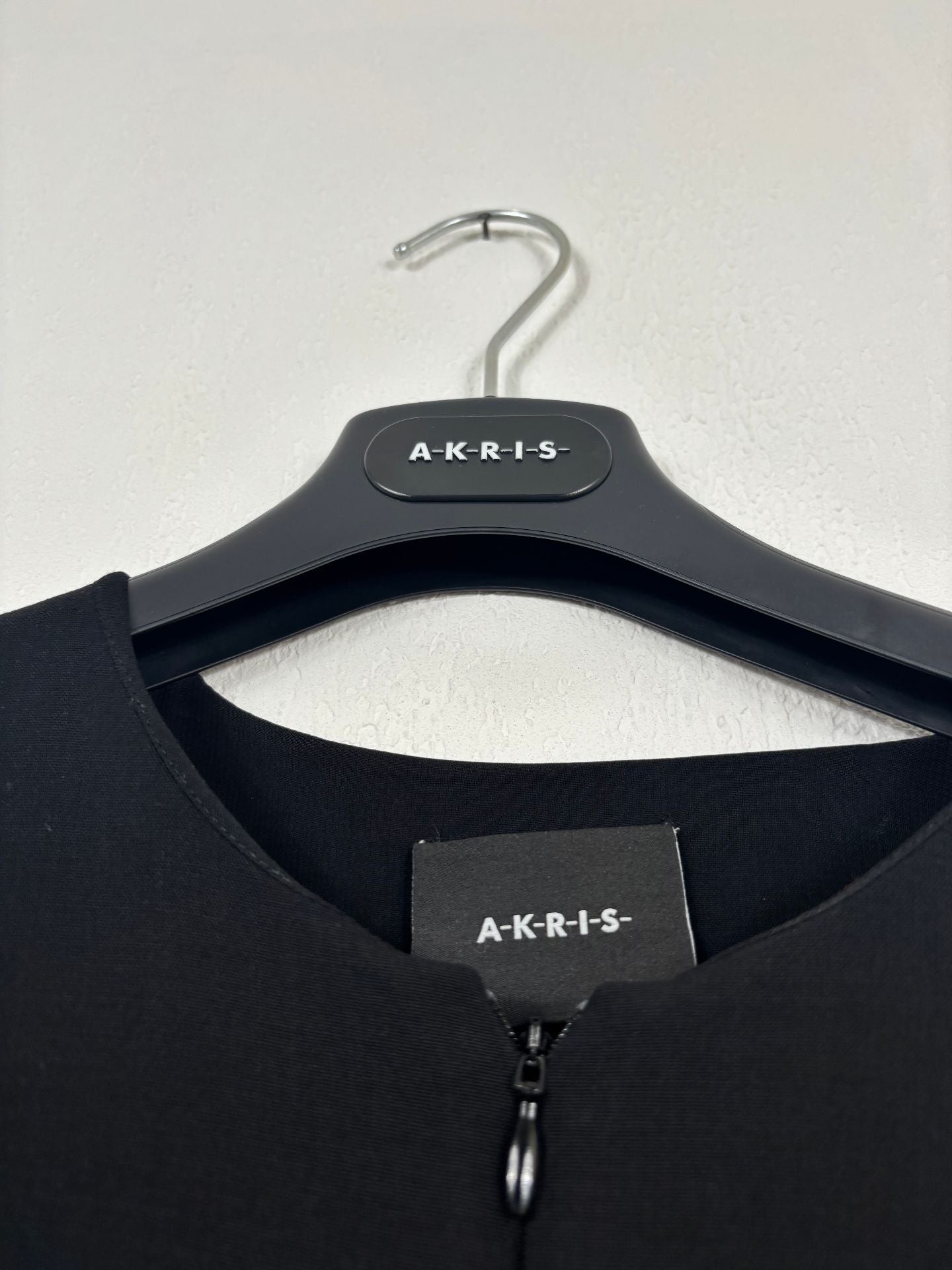 Robe Akris en laine double face noire – T.40-5