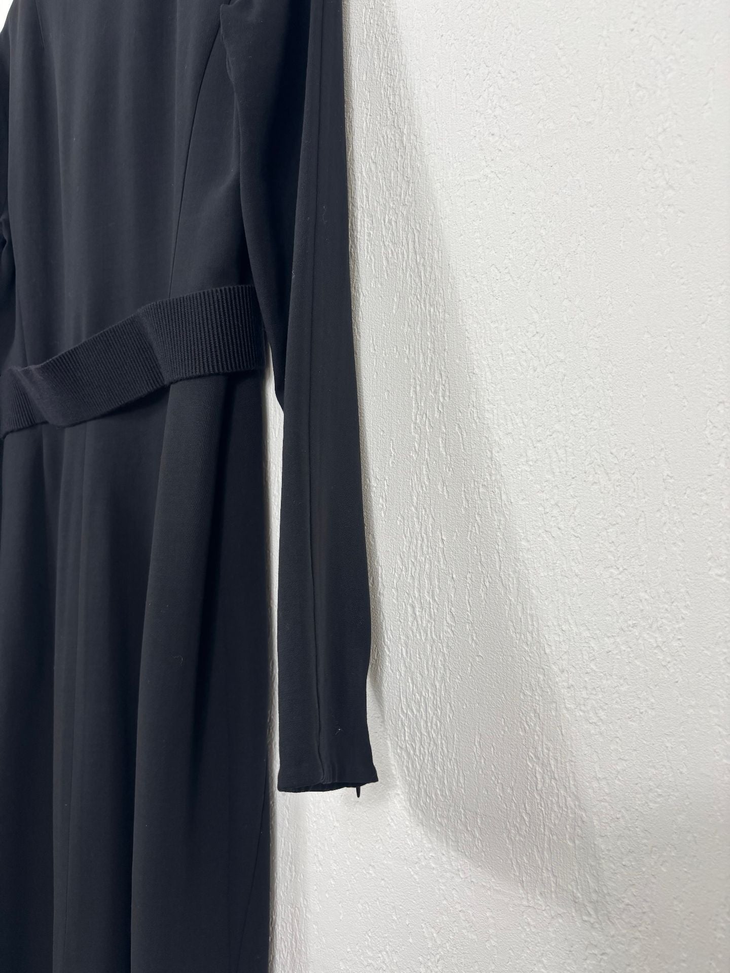 Robe Akris en laine double face noire – T.40-10
