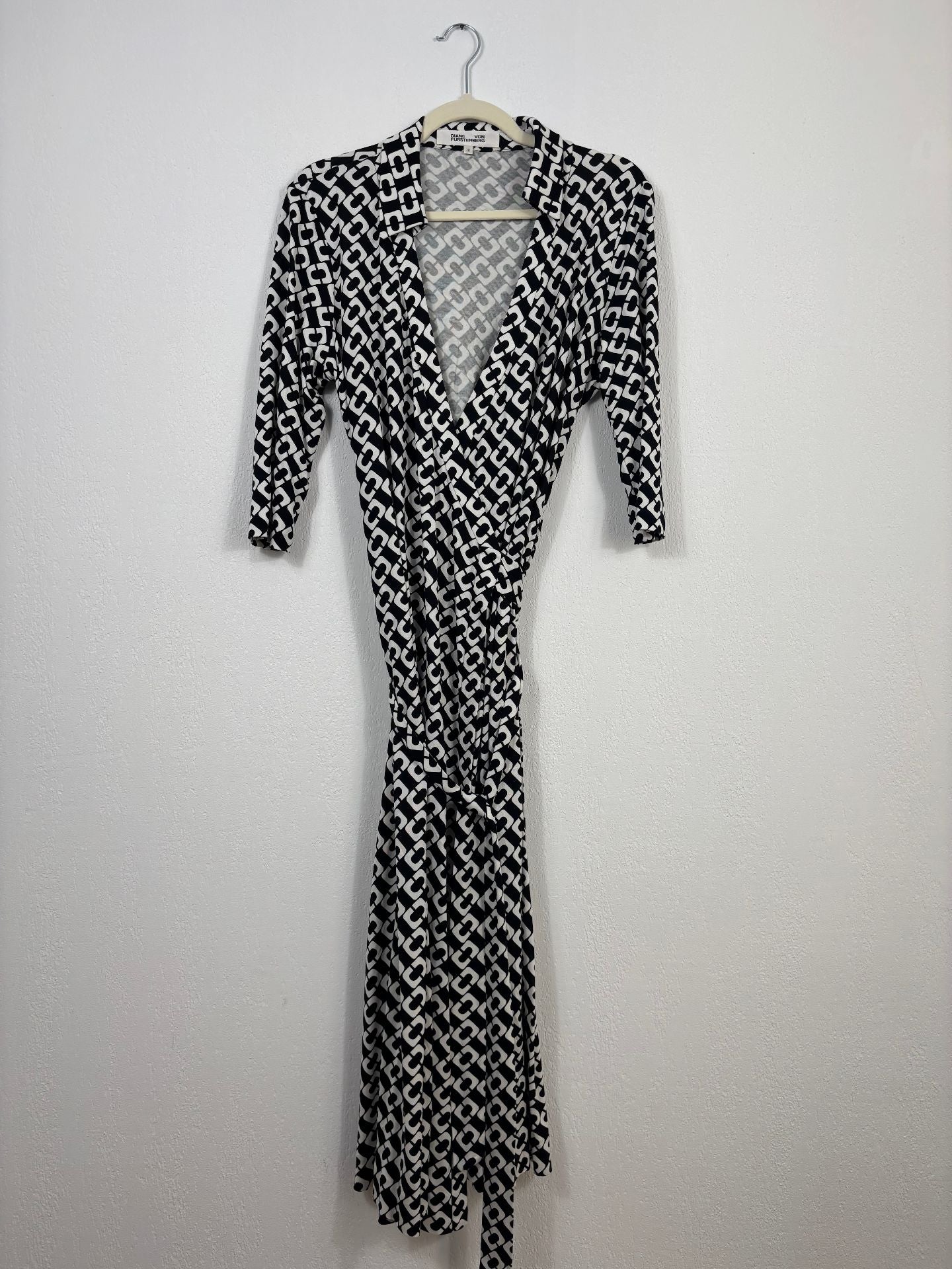 Robe Diane von Furstenberg New Jeanne en soie imprimée – T.42-2