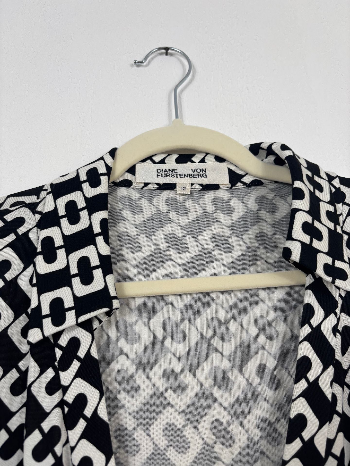 Robe Diane von Furstenberg New Jeanne en soie imprimée – T.42-4