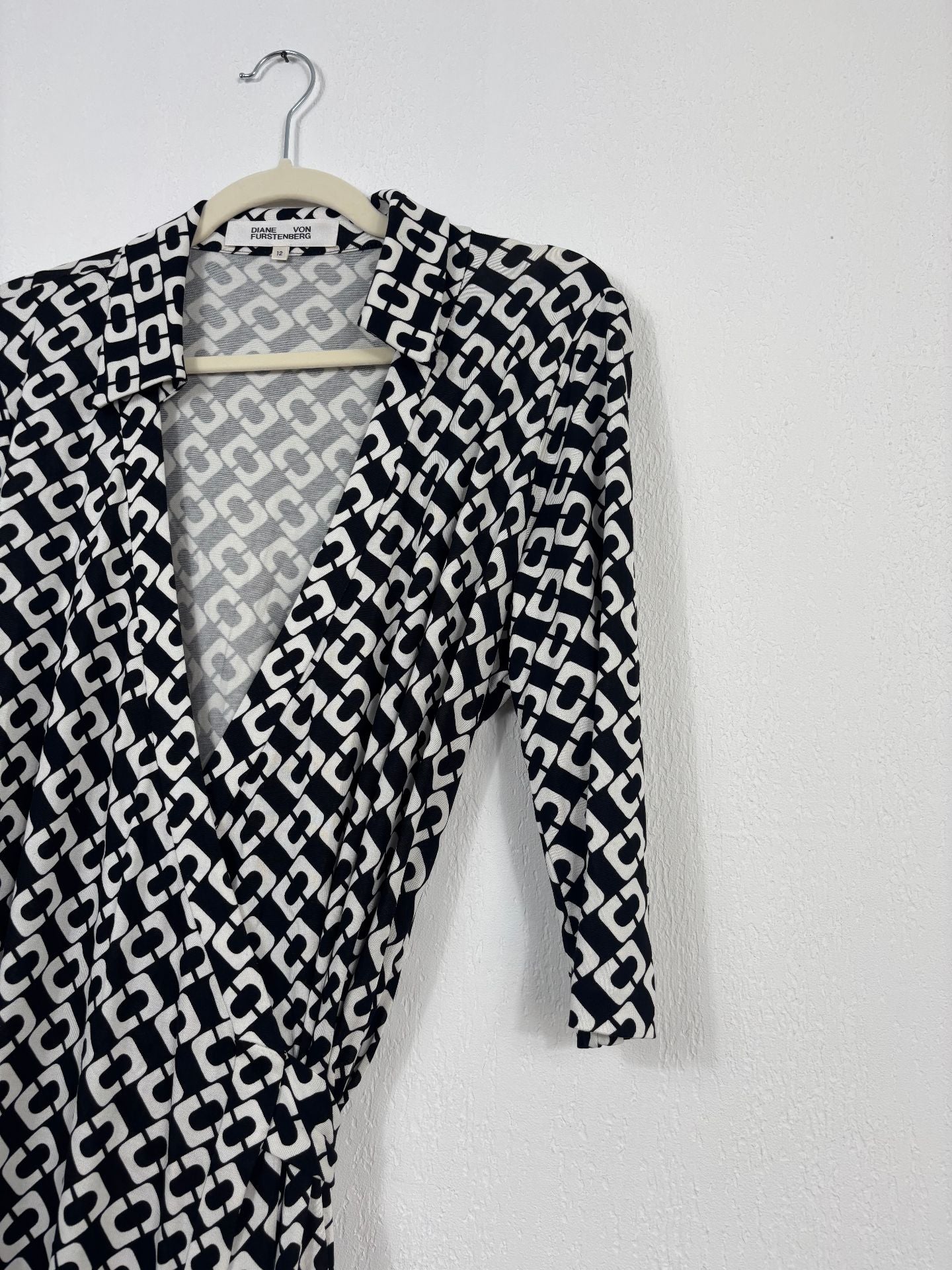 Robe Diane von Furstenberg New Jeanne en soie imprimée – T.42-6