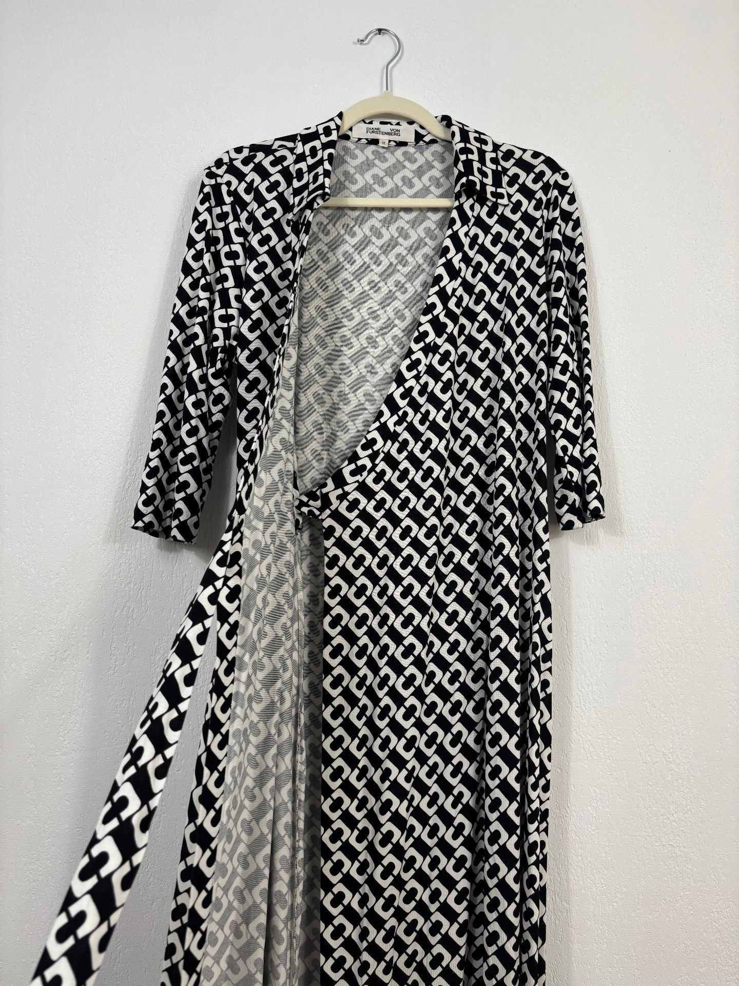 Robe Diane von Furstenberg New Jeanne en soie imprimée – T.42-12