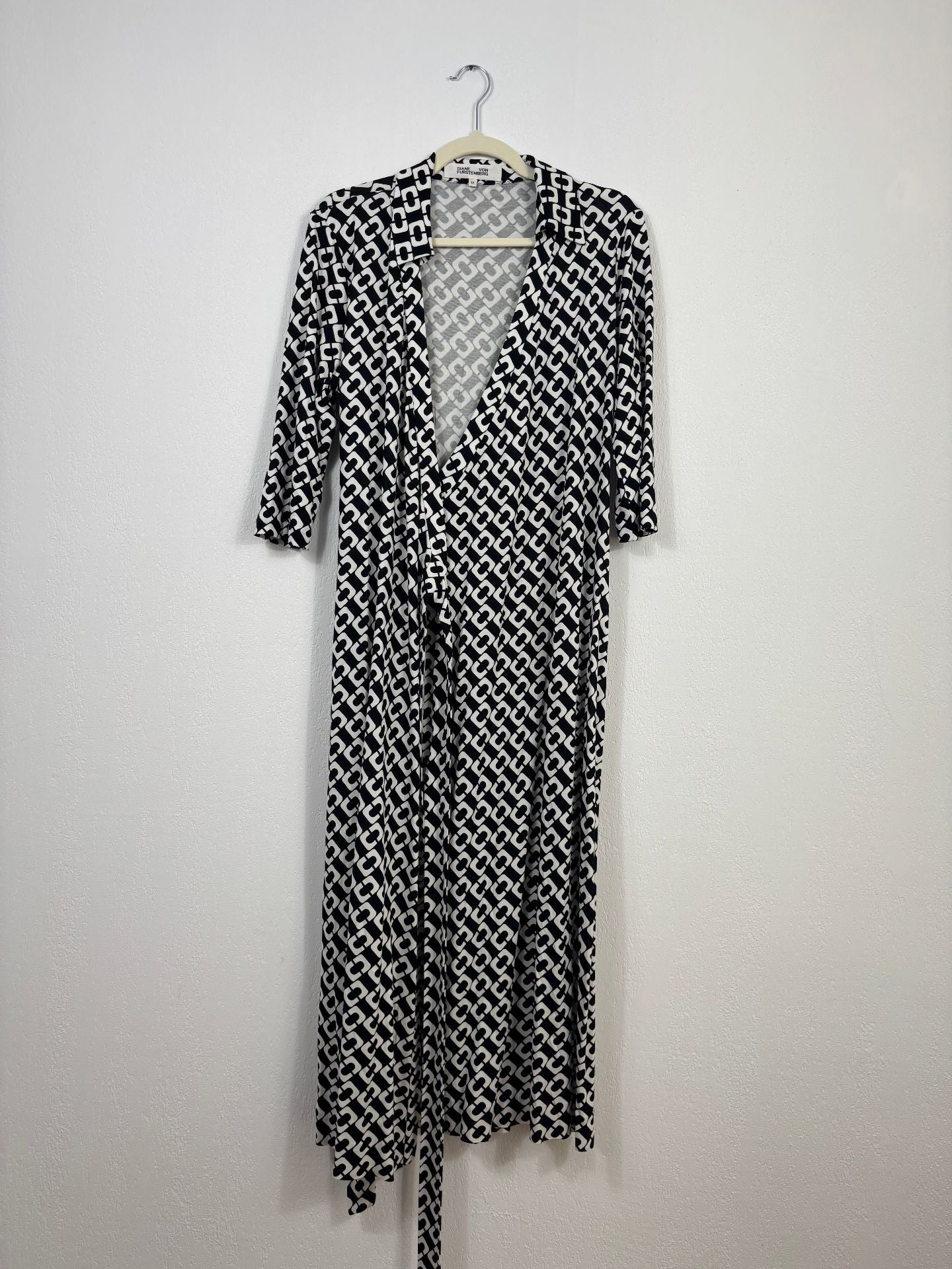 Robe Diane von Furstenberg New Jeanne en soie imprimée – T.42-14