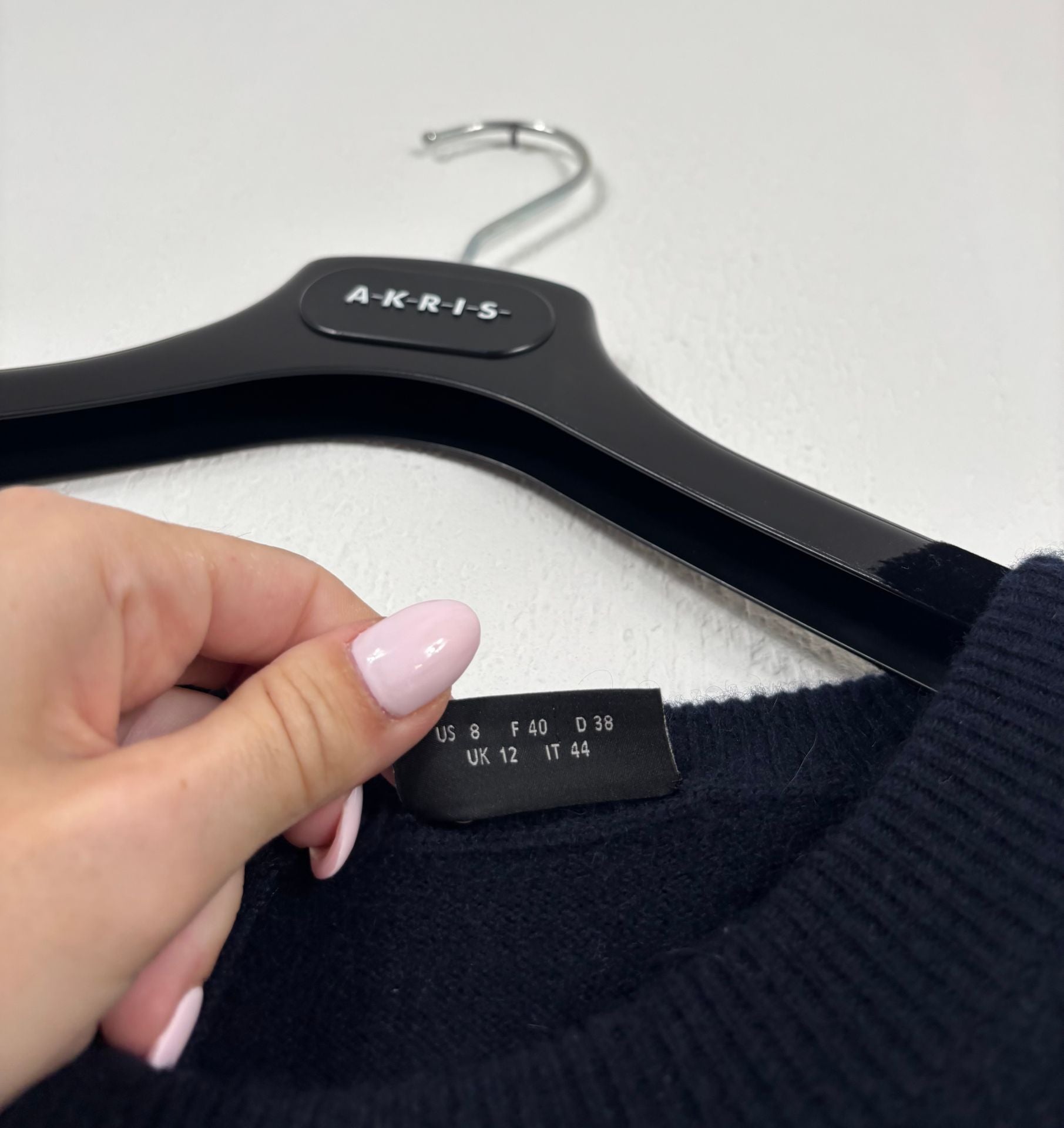 Robe midi en cachemire stretch Resort – Akris – Taille 40-6