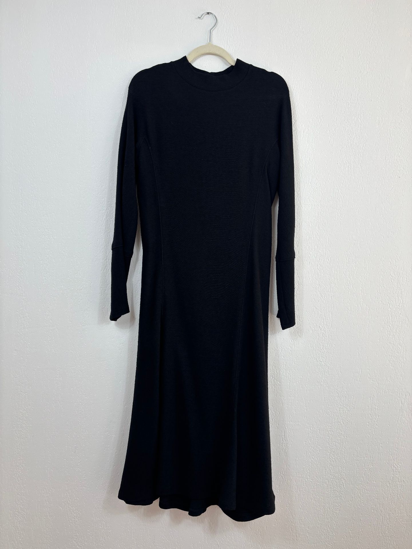 Robe longue en laine noire – Didier Angelo – Taille L-2