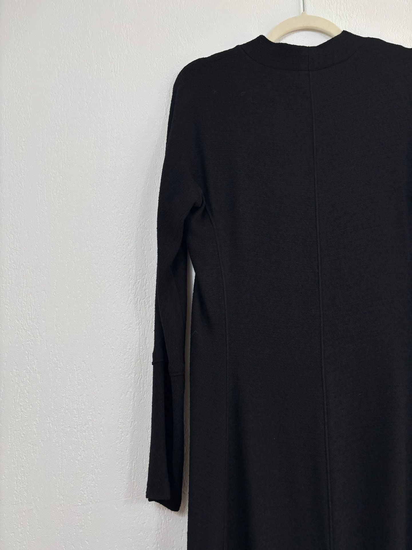 Robe longue en laine noire – Didier Angelo – Taille L-7