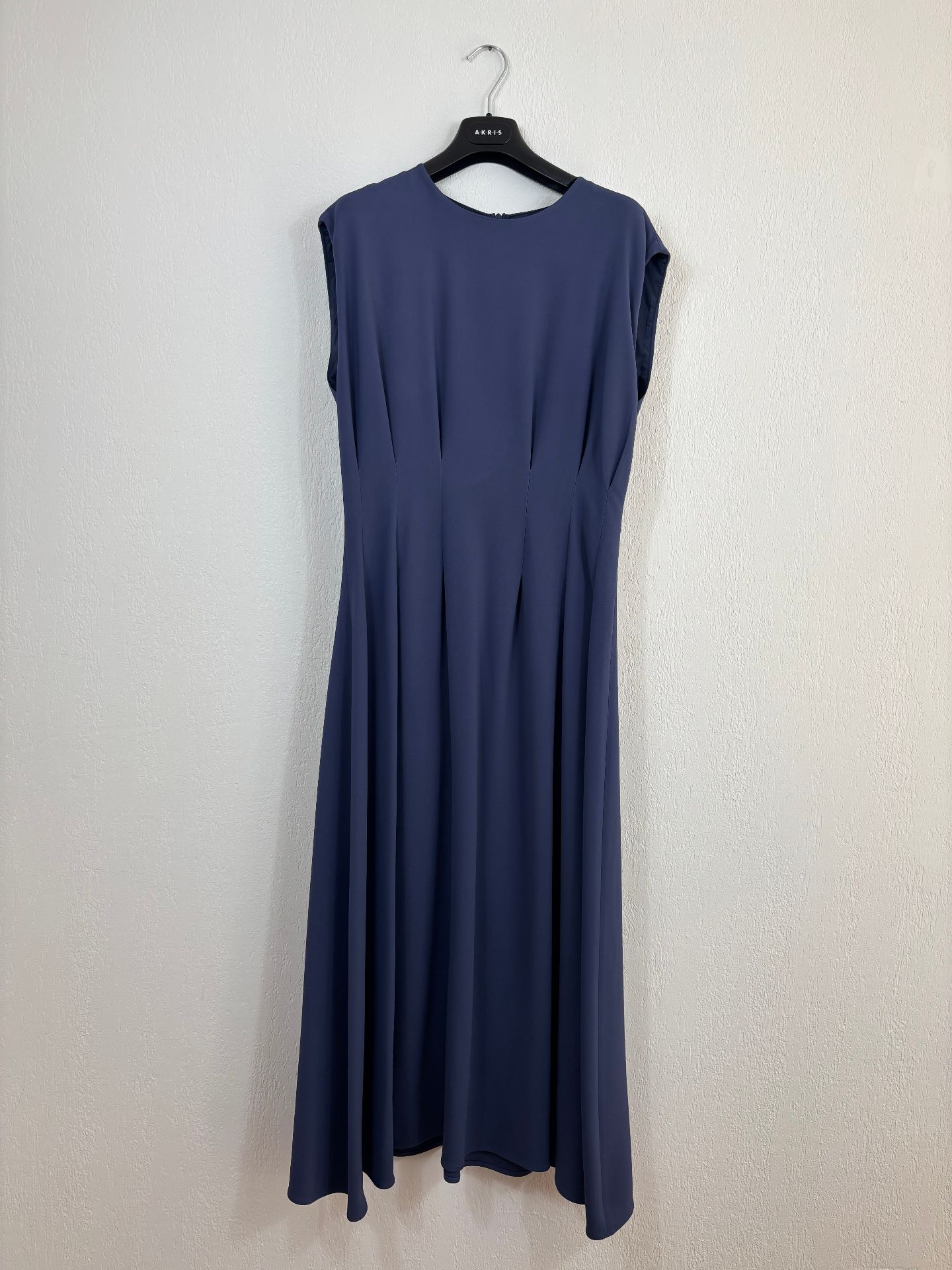 Robe longue en cady bleu Delma – Joseph – Taille L-2