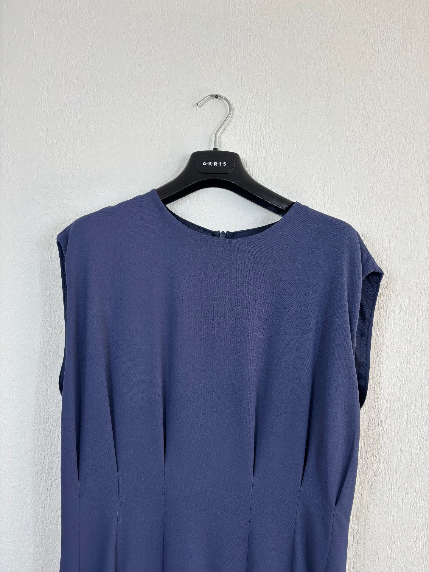 Robe longue en cady bleu Delma – Joseph – Taille L-3