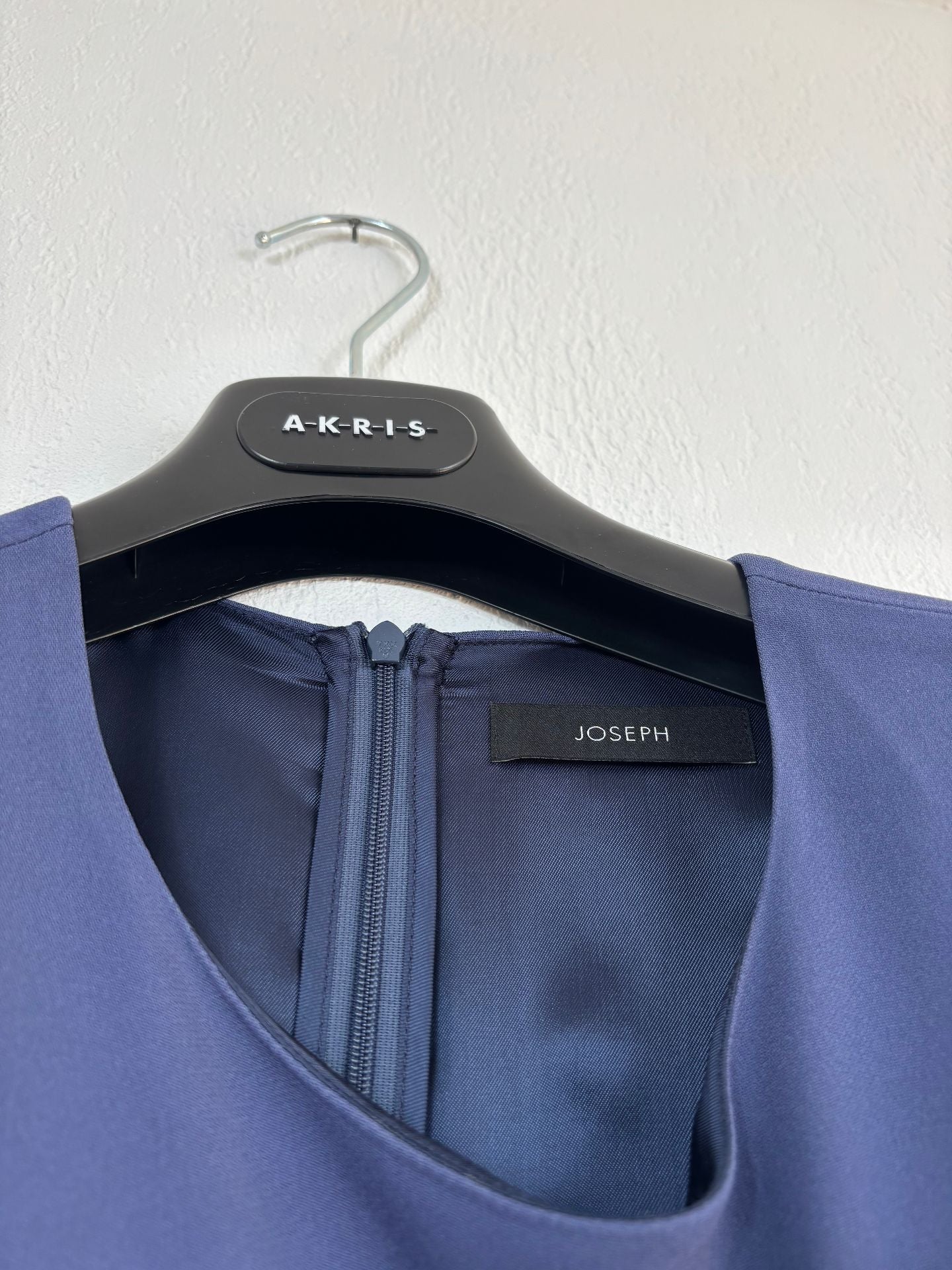 Robe longue en cady bleu Delma – Joseph – Taille L-6