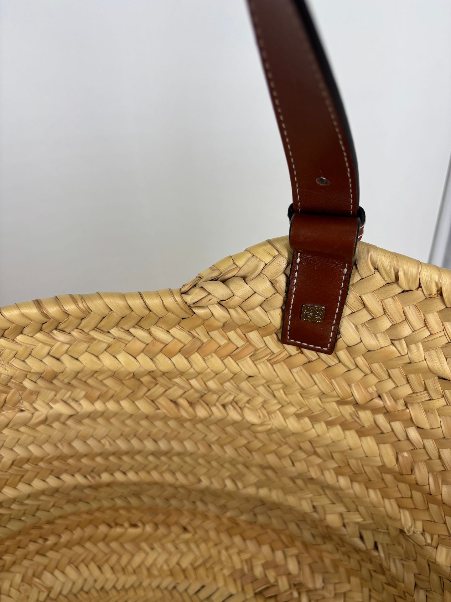 Loewe x Paula’s Ibiza Palm Leaf and Leather Basket Bag – Limited Edition-9