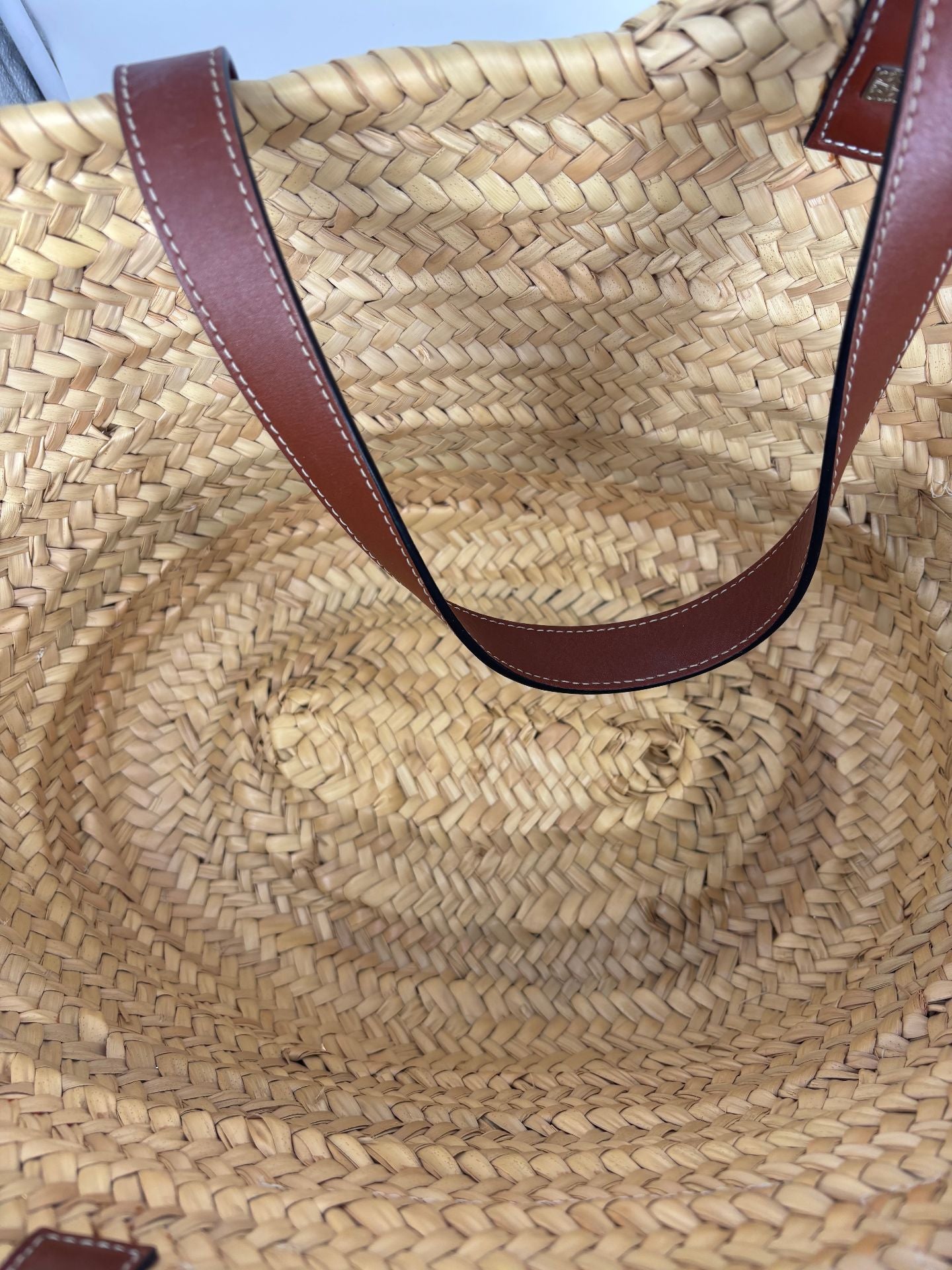 Loewe x Paula’s Ibiza Palm Leaf and Leather Basket Bag – Limited Edition-10