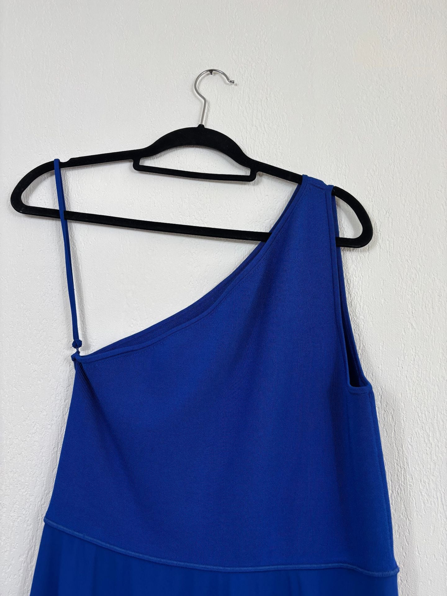 Robe longue évasée à une épaule - Polo Ralph Lauren – Taille L-8