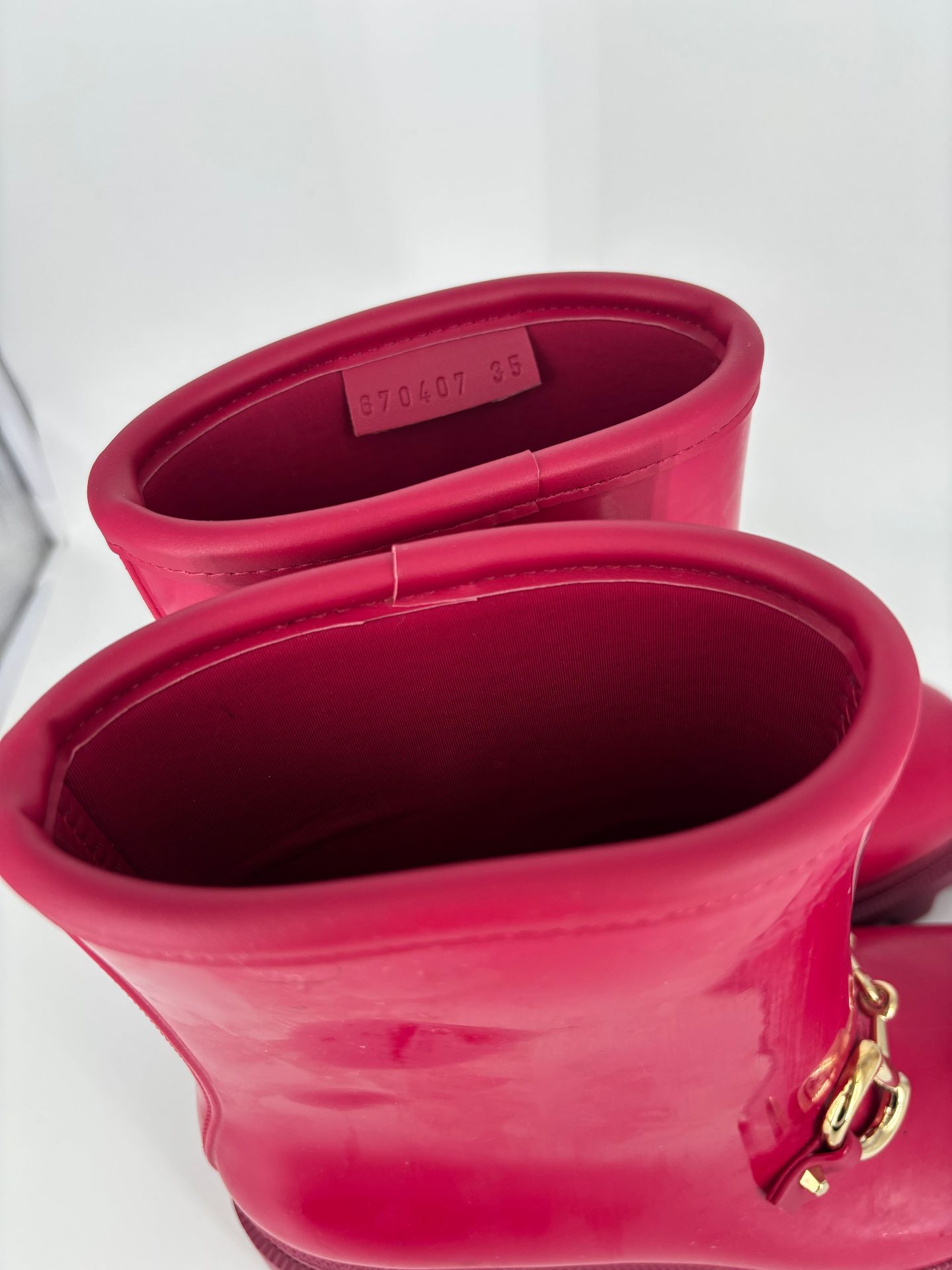 Red rubber rain boots – Gucci – Size 35-6