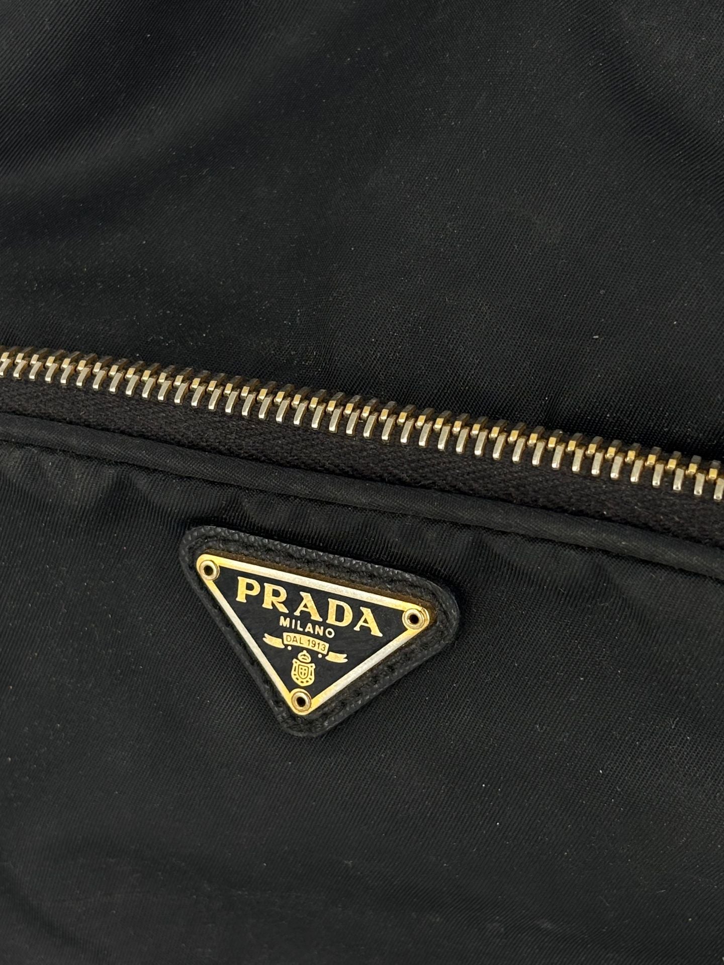 Sac seau Prada Duo en Re-Nylon noir-2