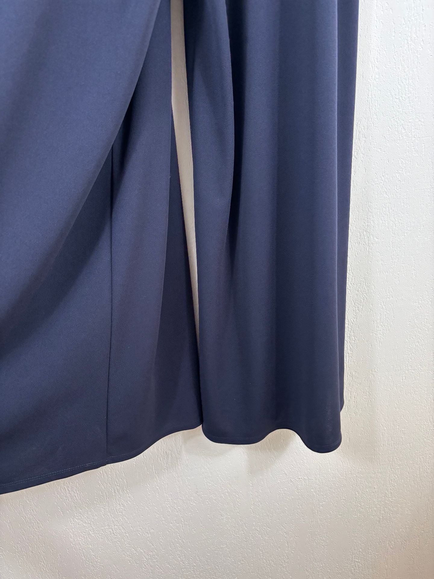 Pantalon large bleu marine fluide – ERRE – Taille 34-7