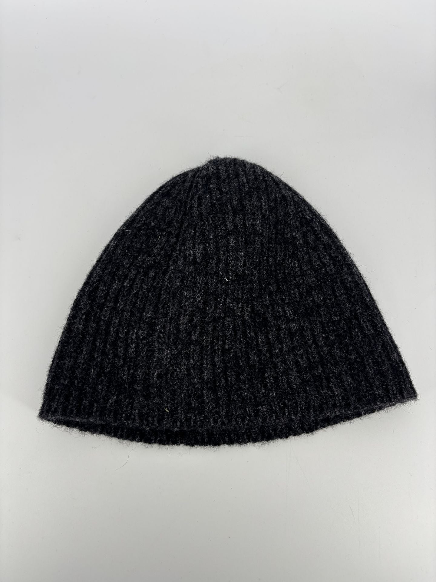 Ensemble Akris - Bonnet et écharpe en cachemire gris anthracite-4