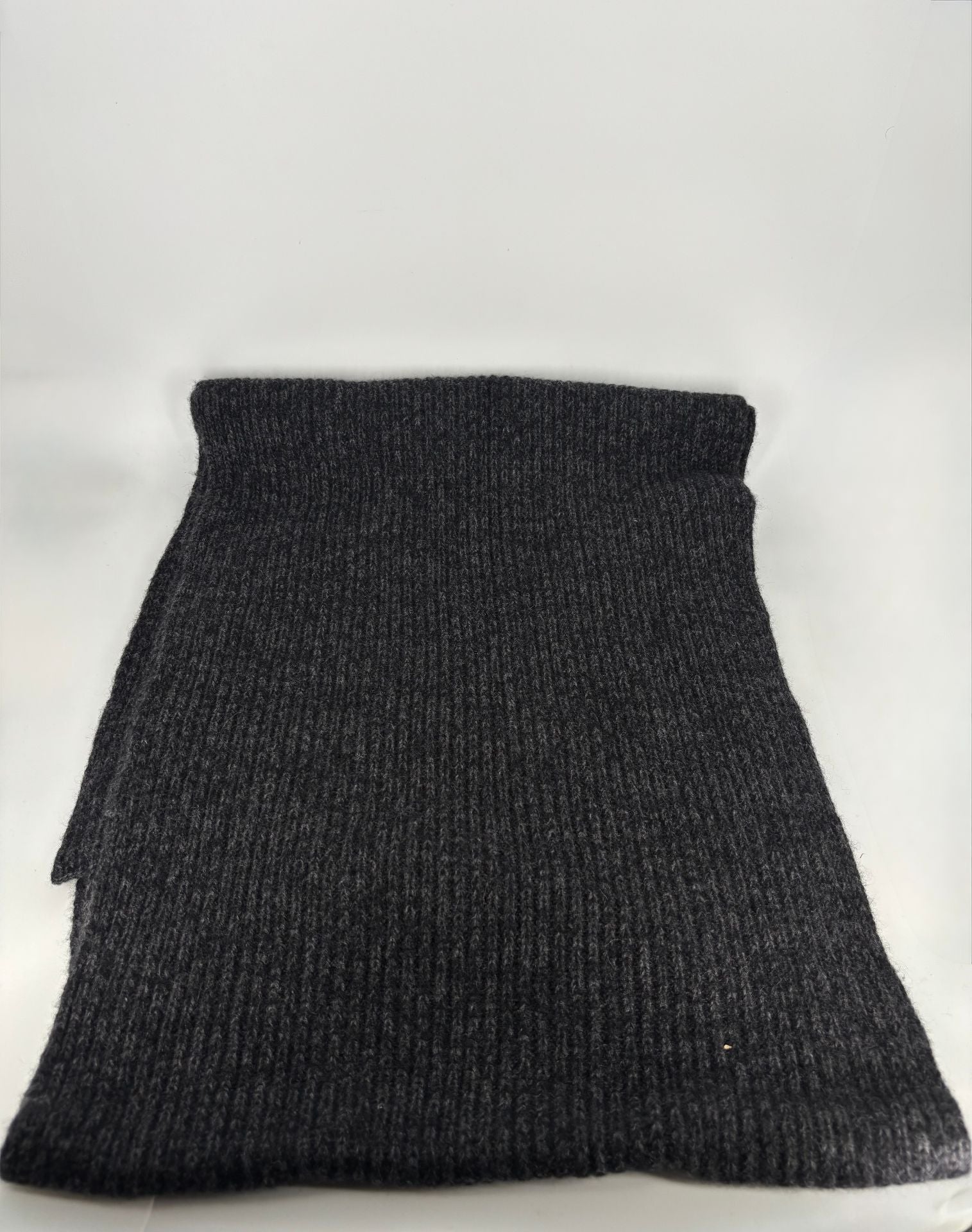 Ensemble Akris - Bonnet et écharpe en cachemire gris anthracite-10