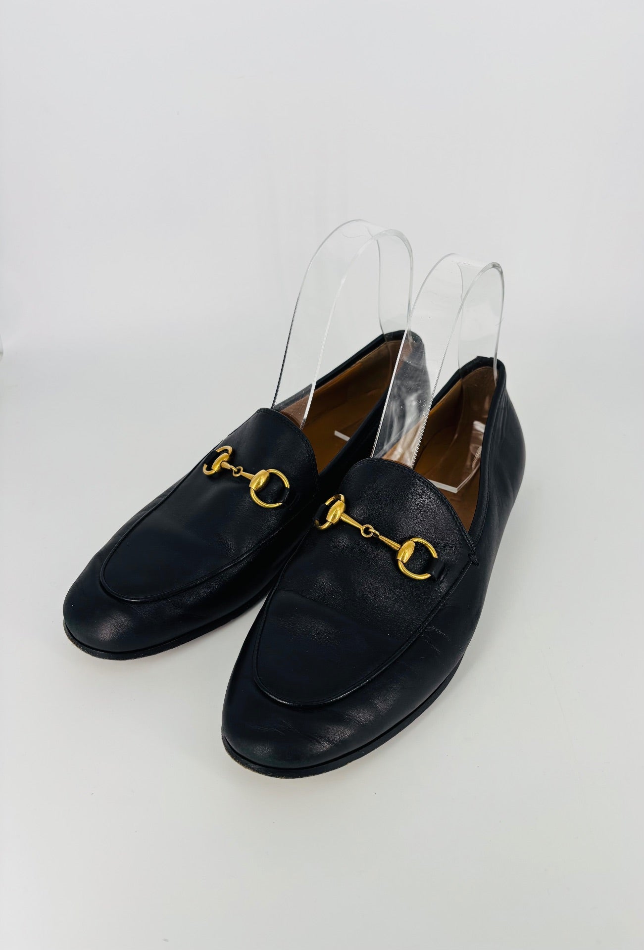 Mocassins Horsebit en cuir noir – Gucci – T. 36-3