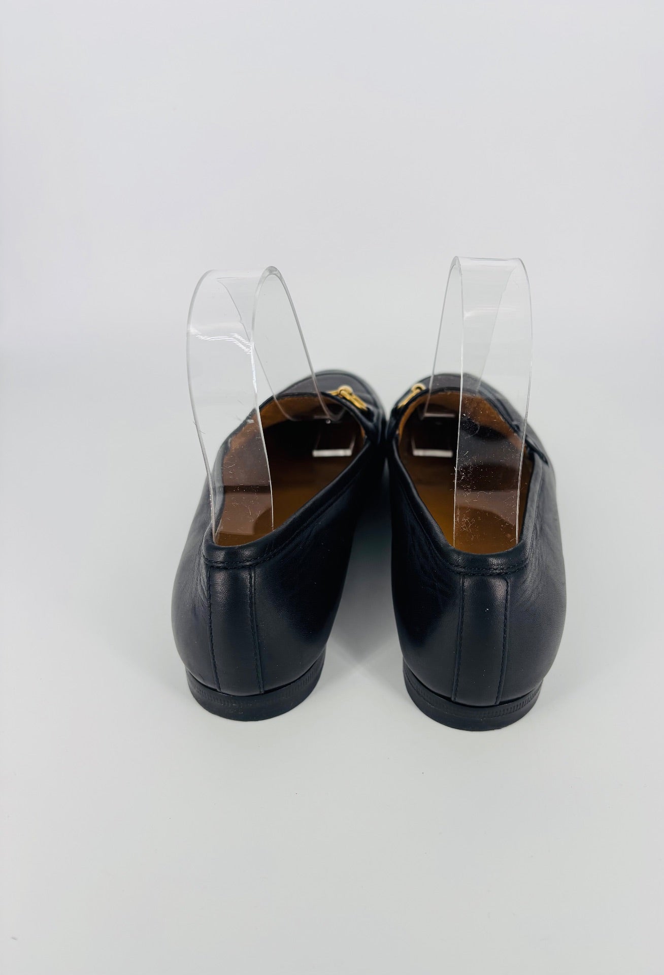 Mocassins Horsebit en cuir noir – Gucci – T. 36-6