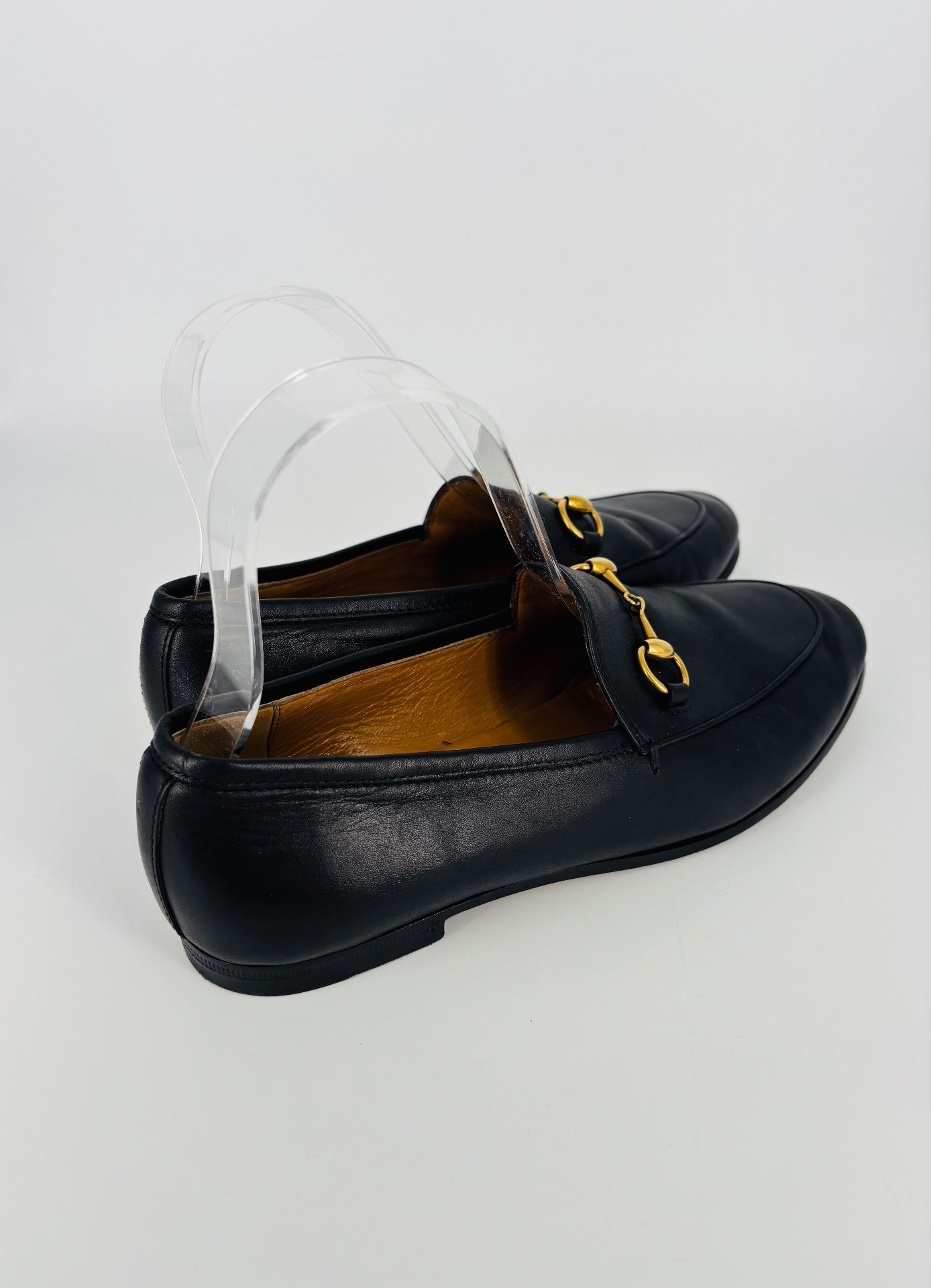 Mocassins Horsebit en cuir noir – Gucci – T. 36-7