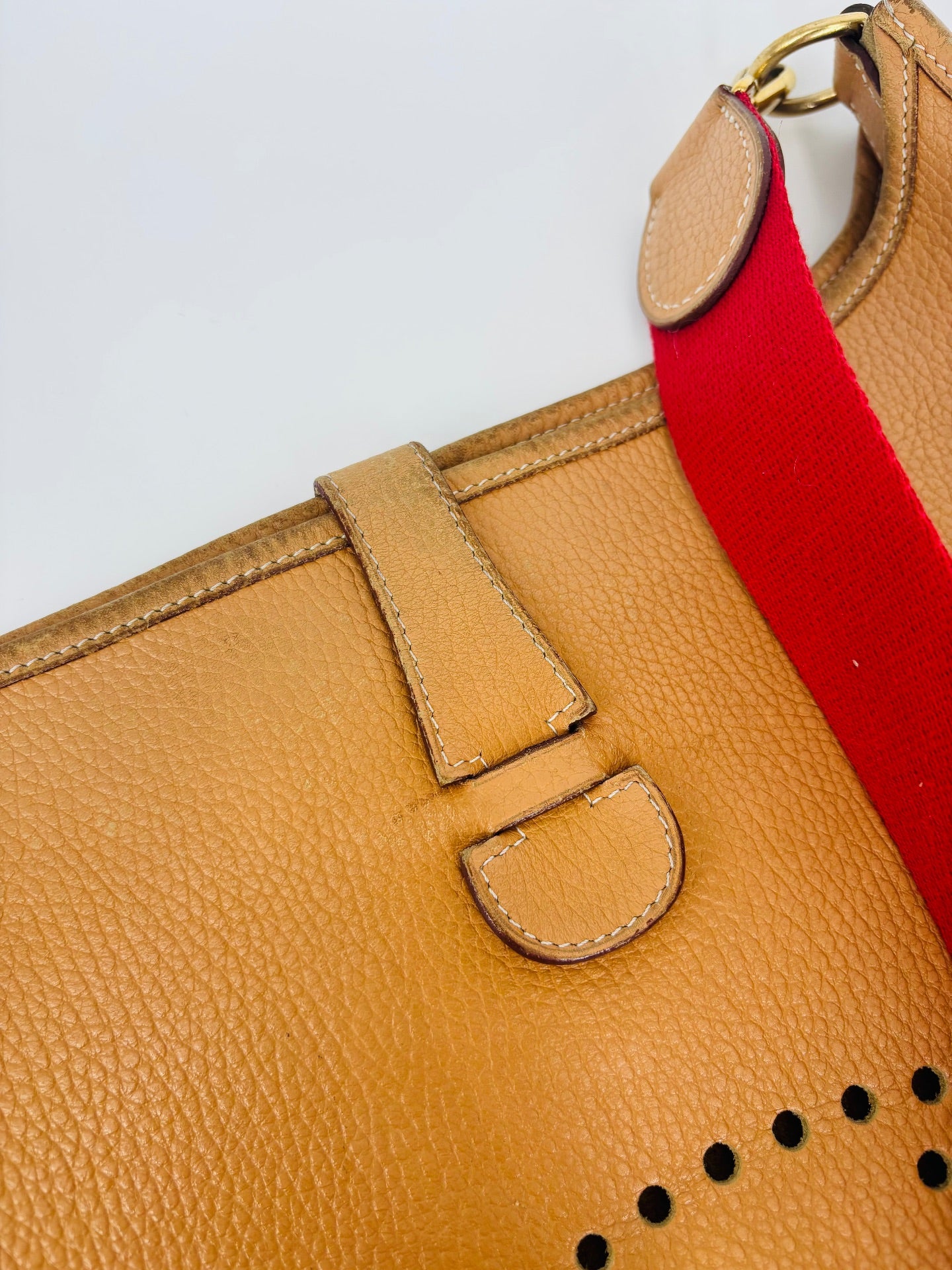 Evelyne 29 Bag in Gold Ardenne Cowhide – Hermès – 1994-14
