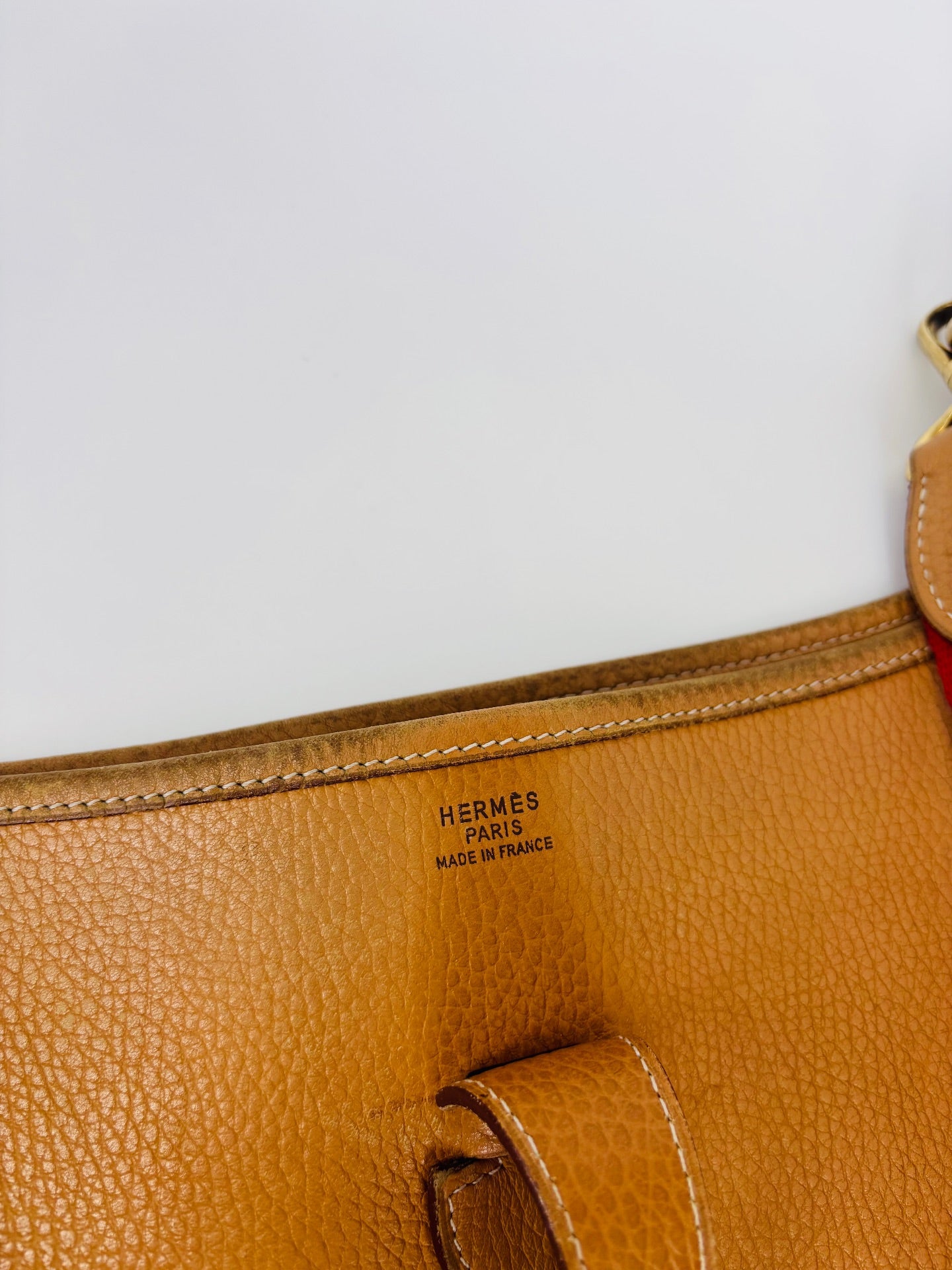 Evelyne 29 Bag in Gold Ardenne Cowhide – Hermès – 1994-8