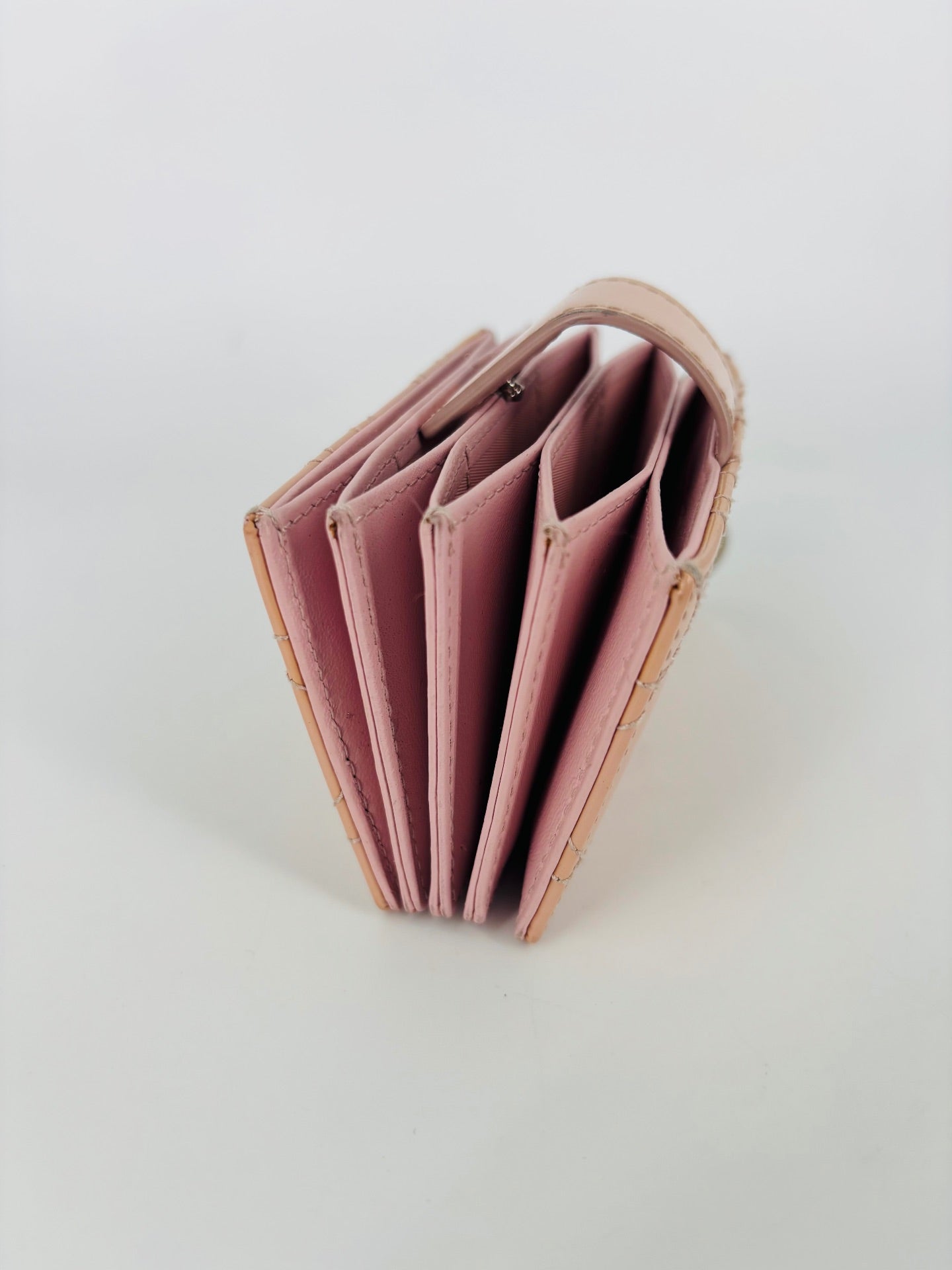 Pink Cannage Patent Leather Card Holder – Christian Dior-3
