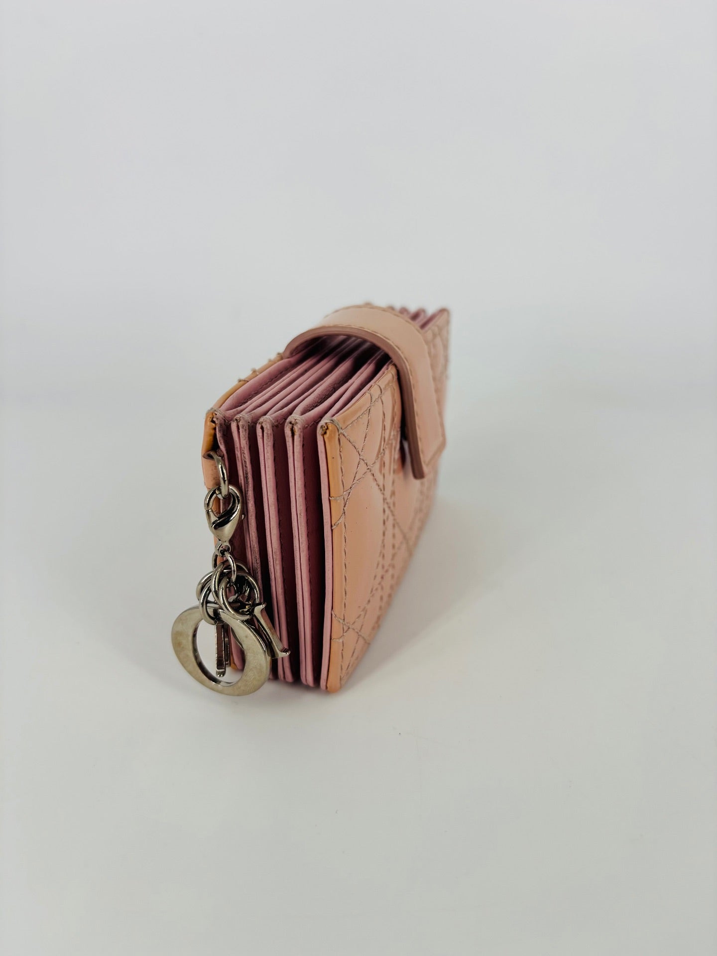 Pink Cannage Patent Leather Card Holder – Christian Dior-7