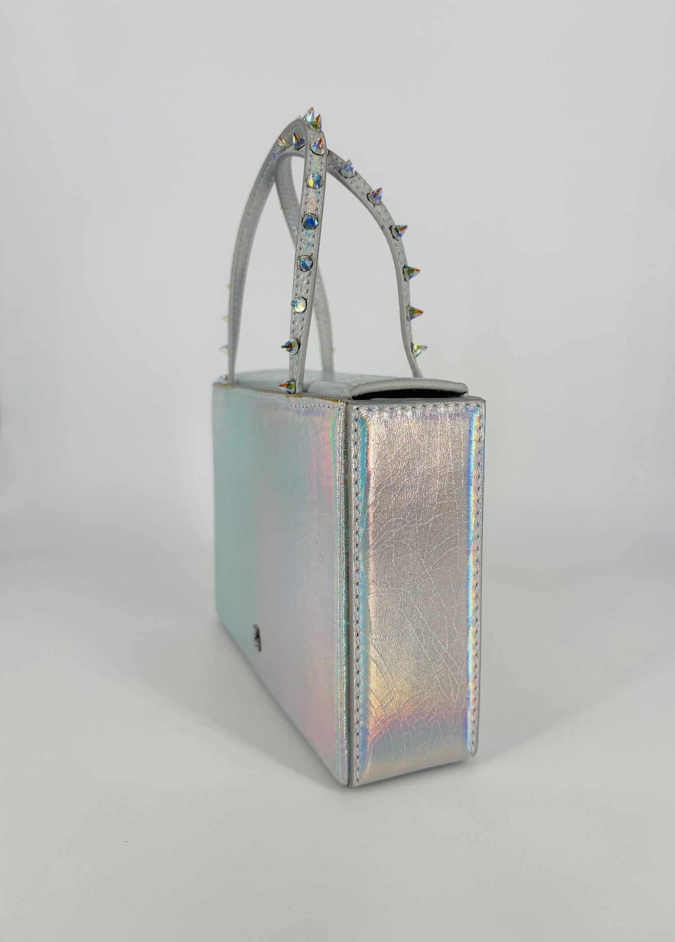 Amini Julia Metallic Leather Bag – Amina Muaddi-6