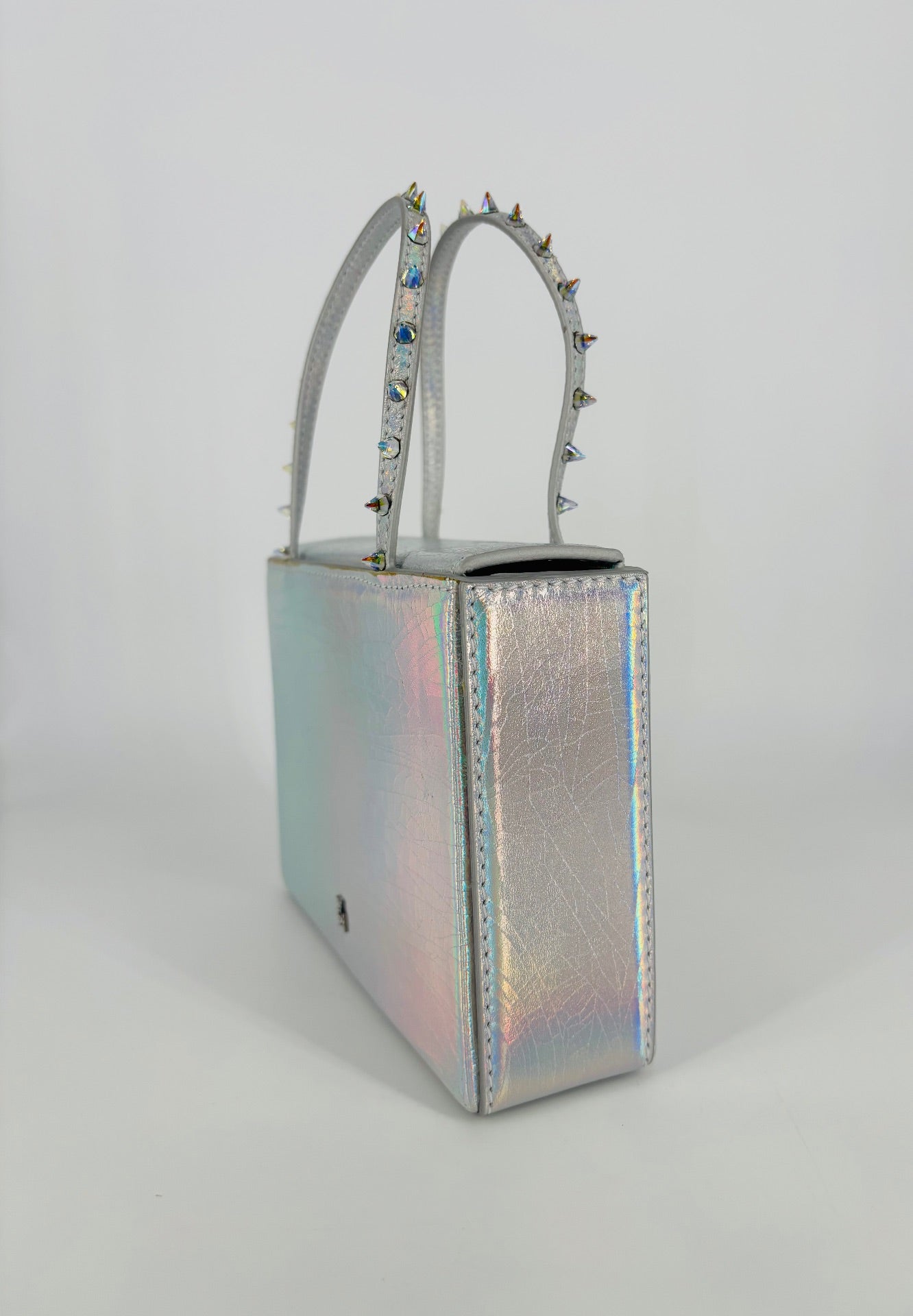Amini Julia Metallic Leather Bag – Amina Muaddi-7