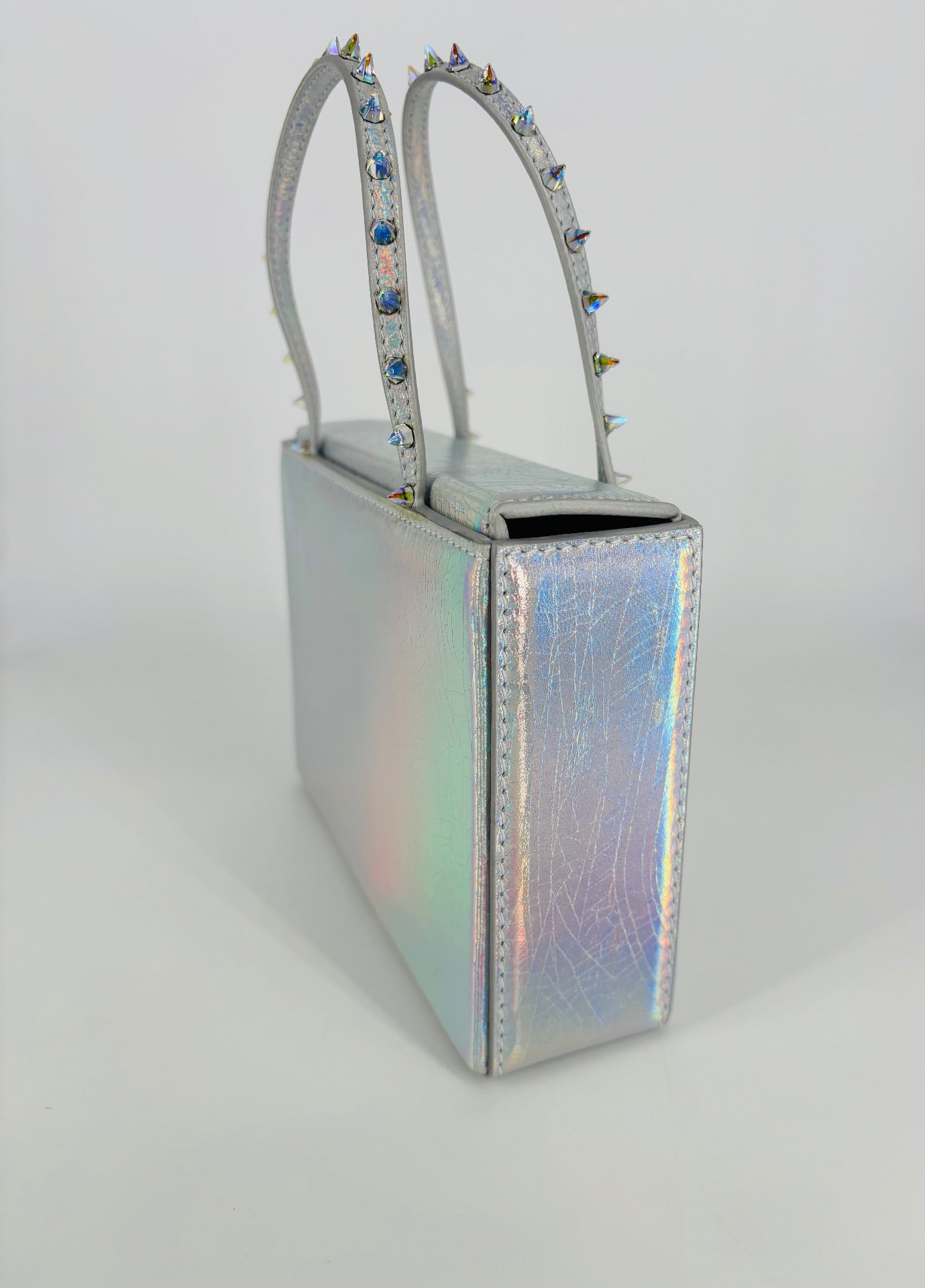 Amini Julia Metallic Leather Bag – Amina Muaddi-10