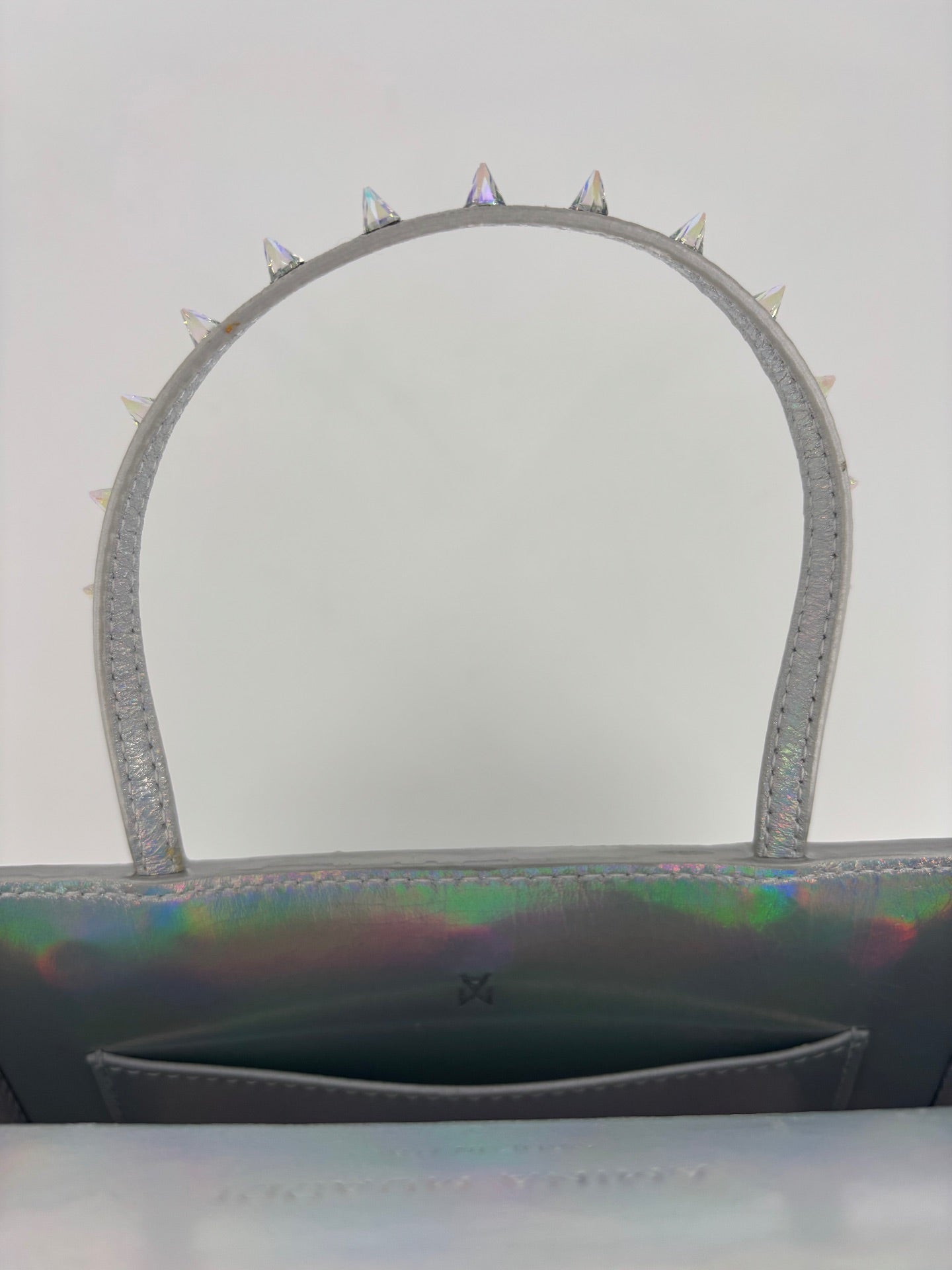Amini Julia Metallic Leather Bag – Amina Muaddi-13